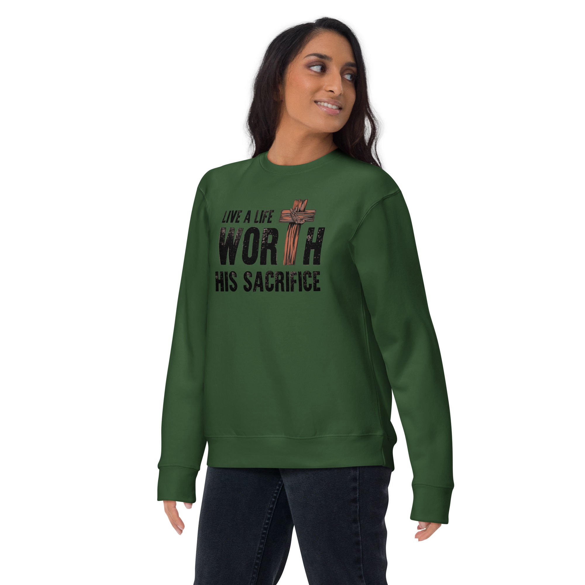 Women's Crewneck Sweatshirt - Sacrifice