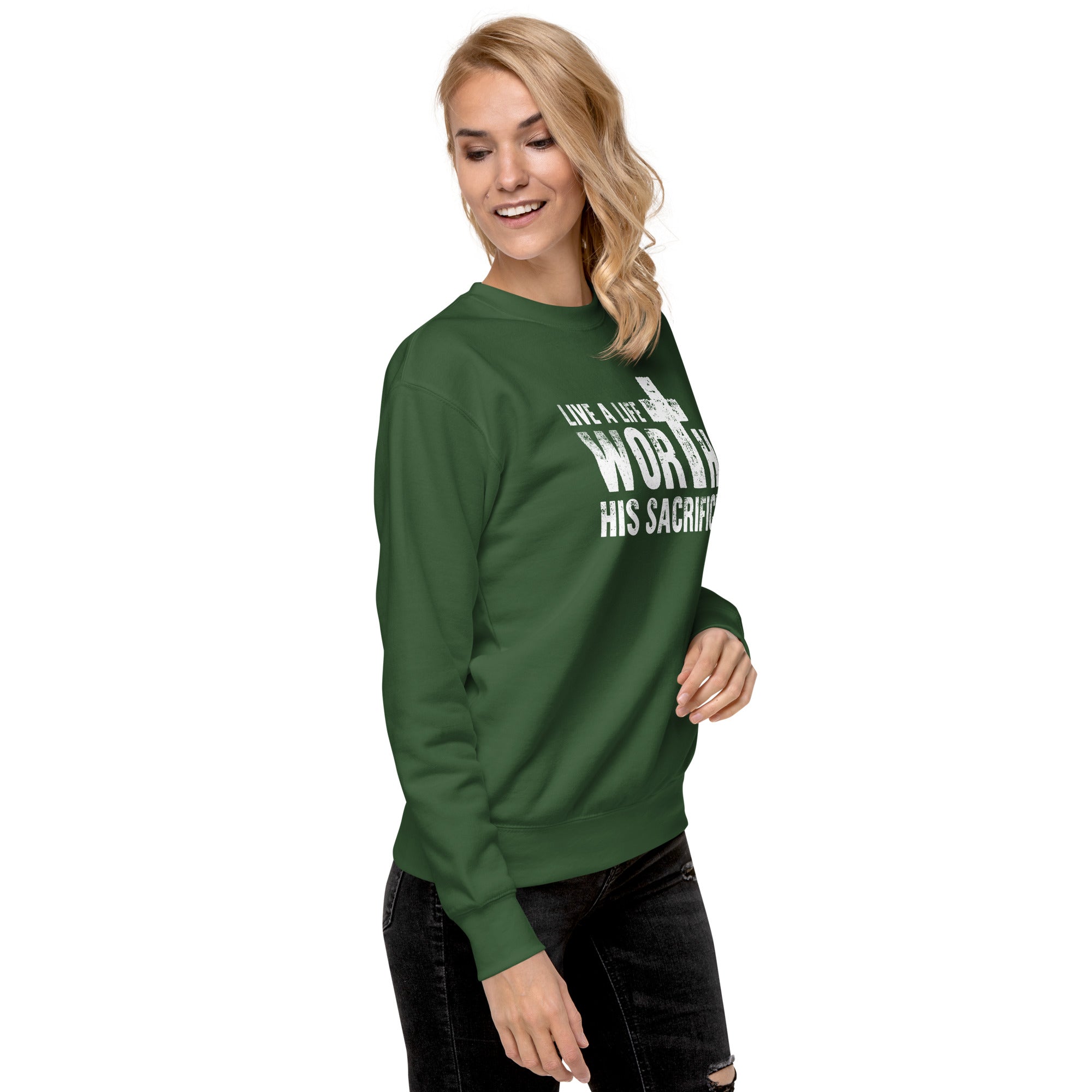 Women's Crewneck Sweatshirt - Sacrifice