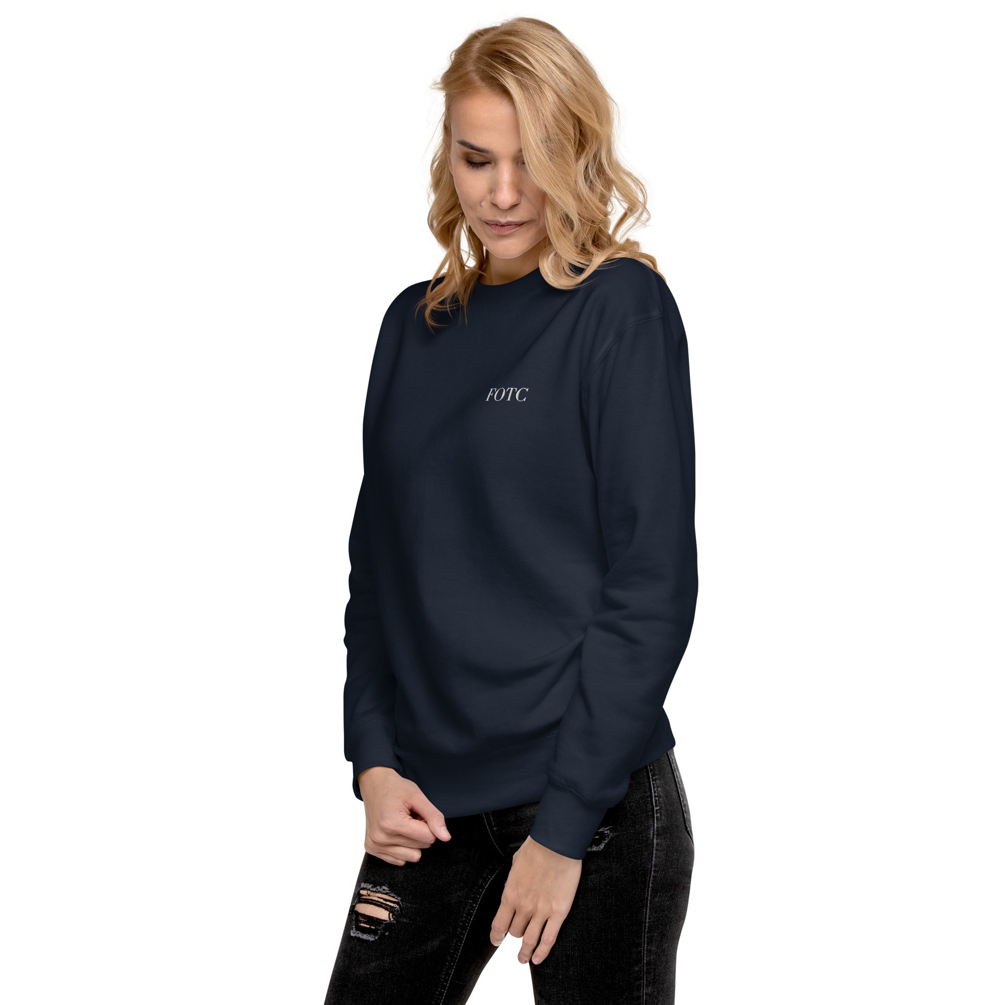 Women's Crewneck Sweatshirt Embroidered - FOTC