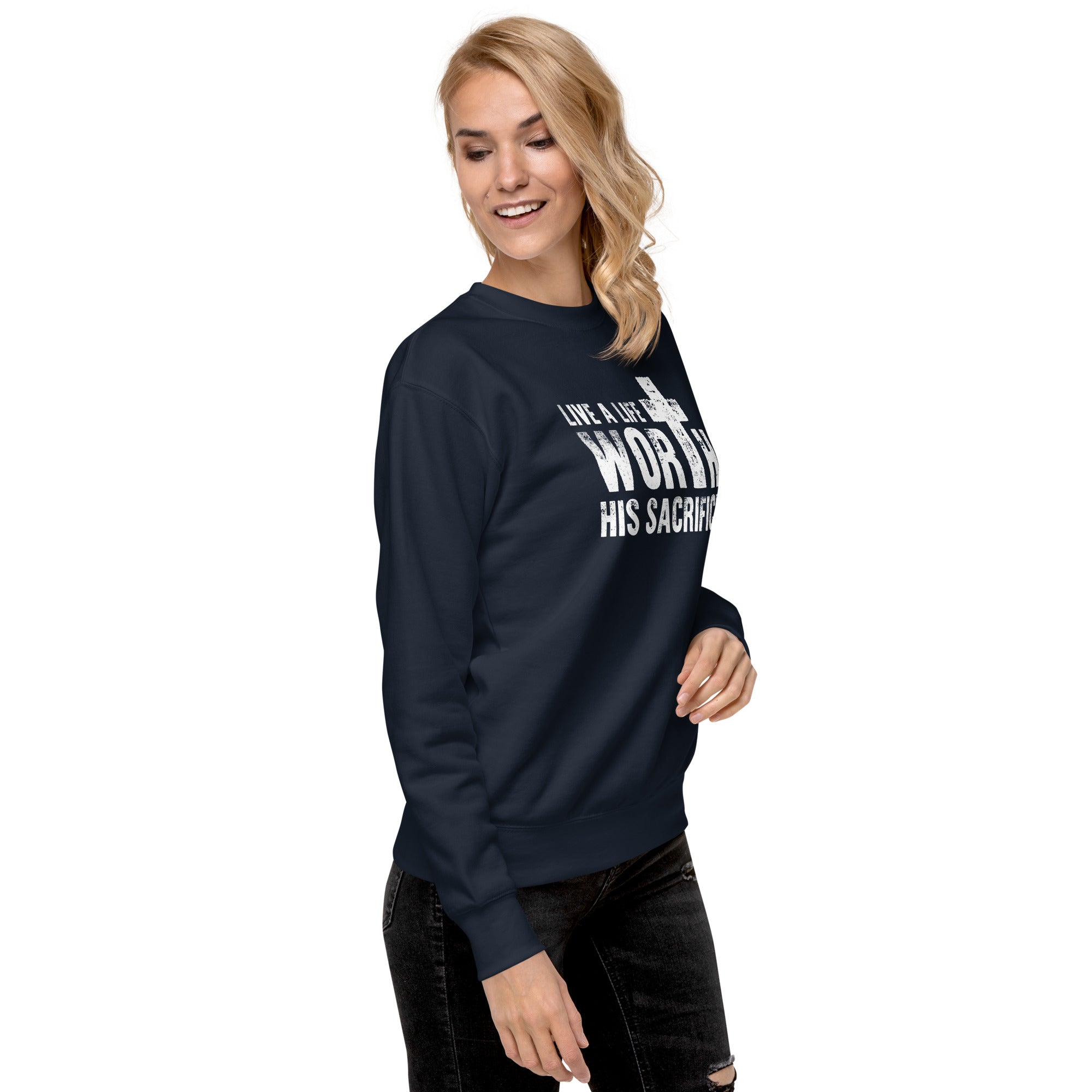 Women's Crewneck Sweatshirt - Sacrifice