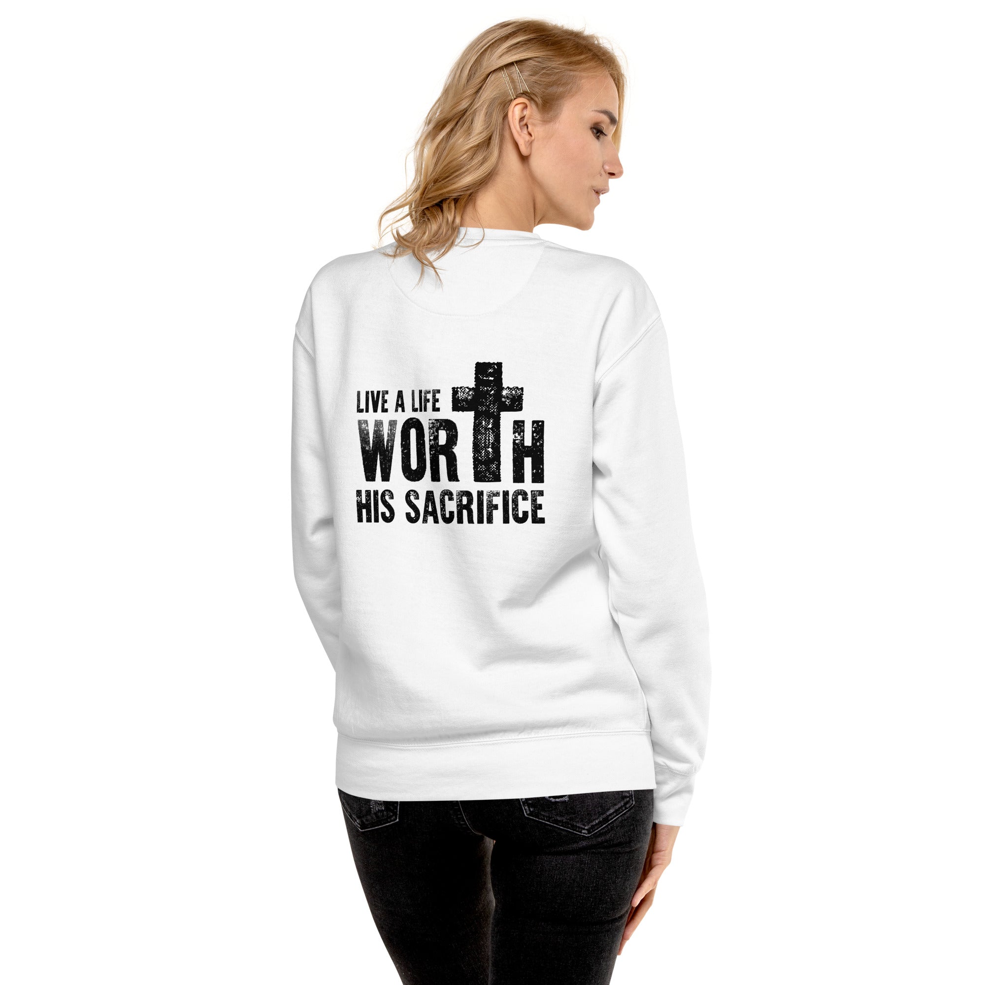 Women's Crewneck Sweatshirt - Sacrifice