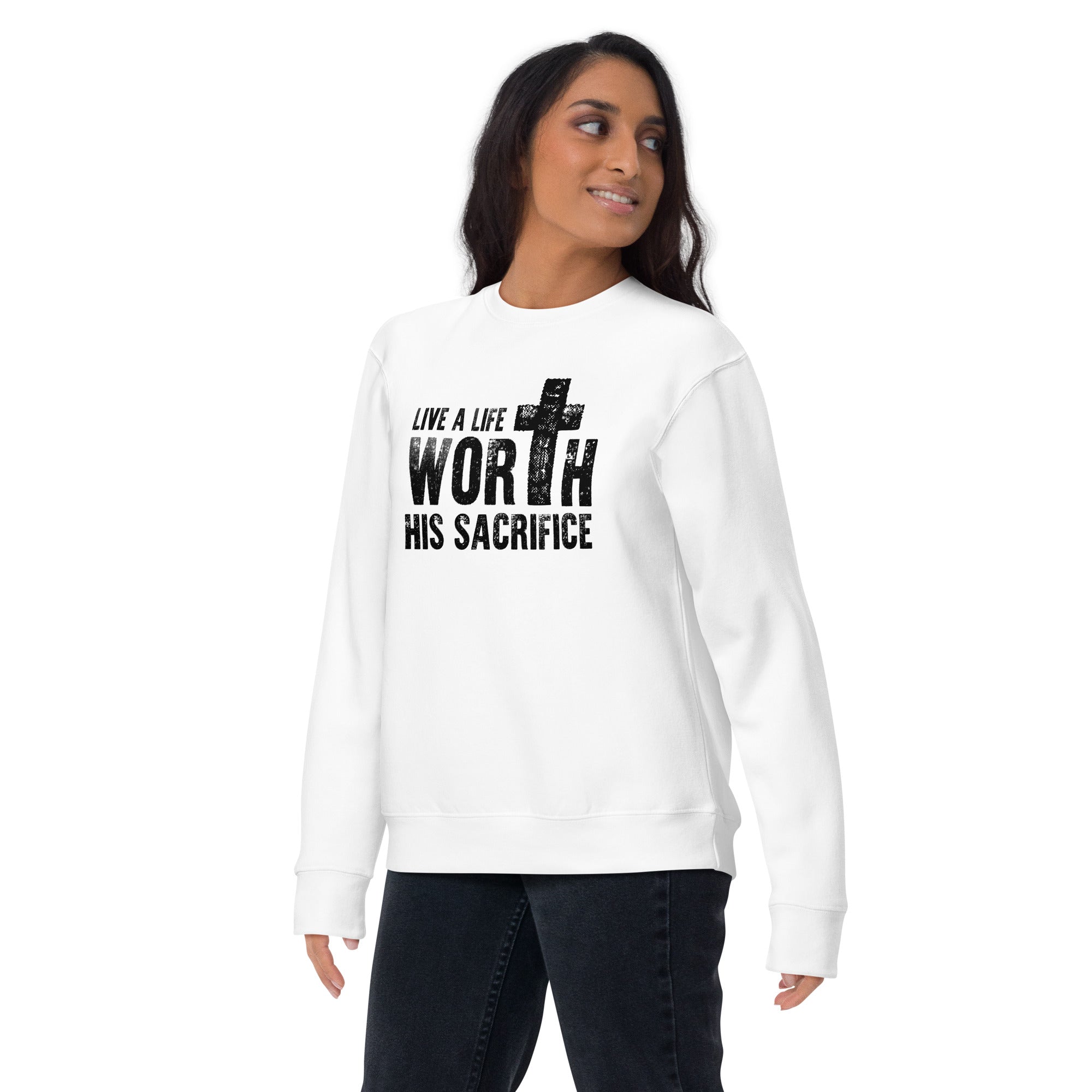 Women's Crewneck Sweatshirt - Sacrifice