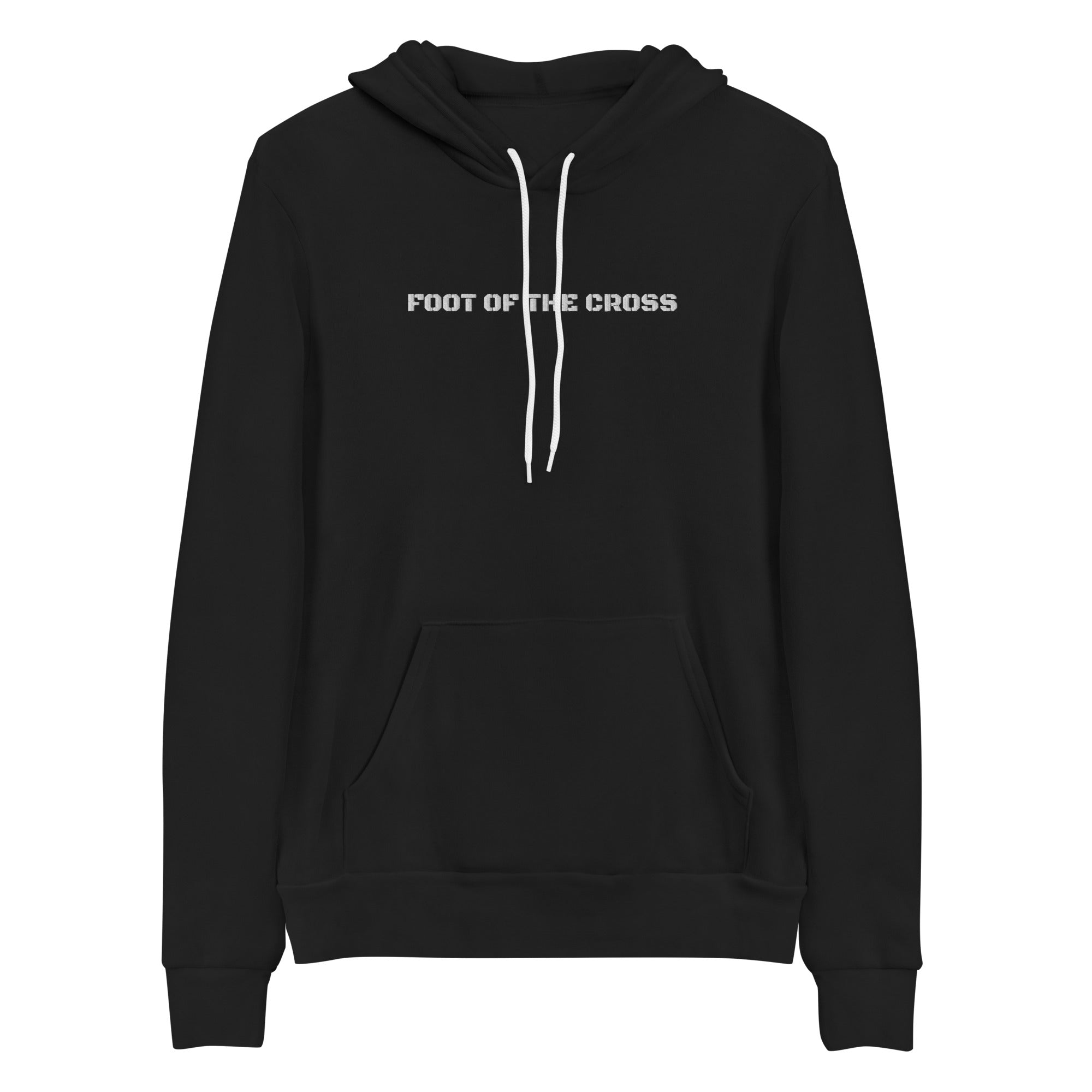 Mens Sweatshirt/Hoodie Embroidered - Foot of the Cross