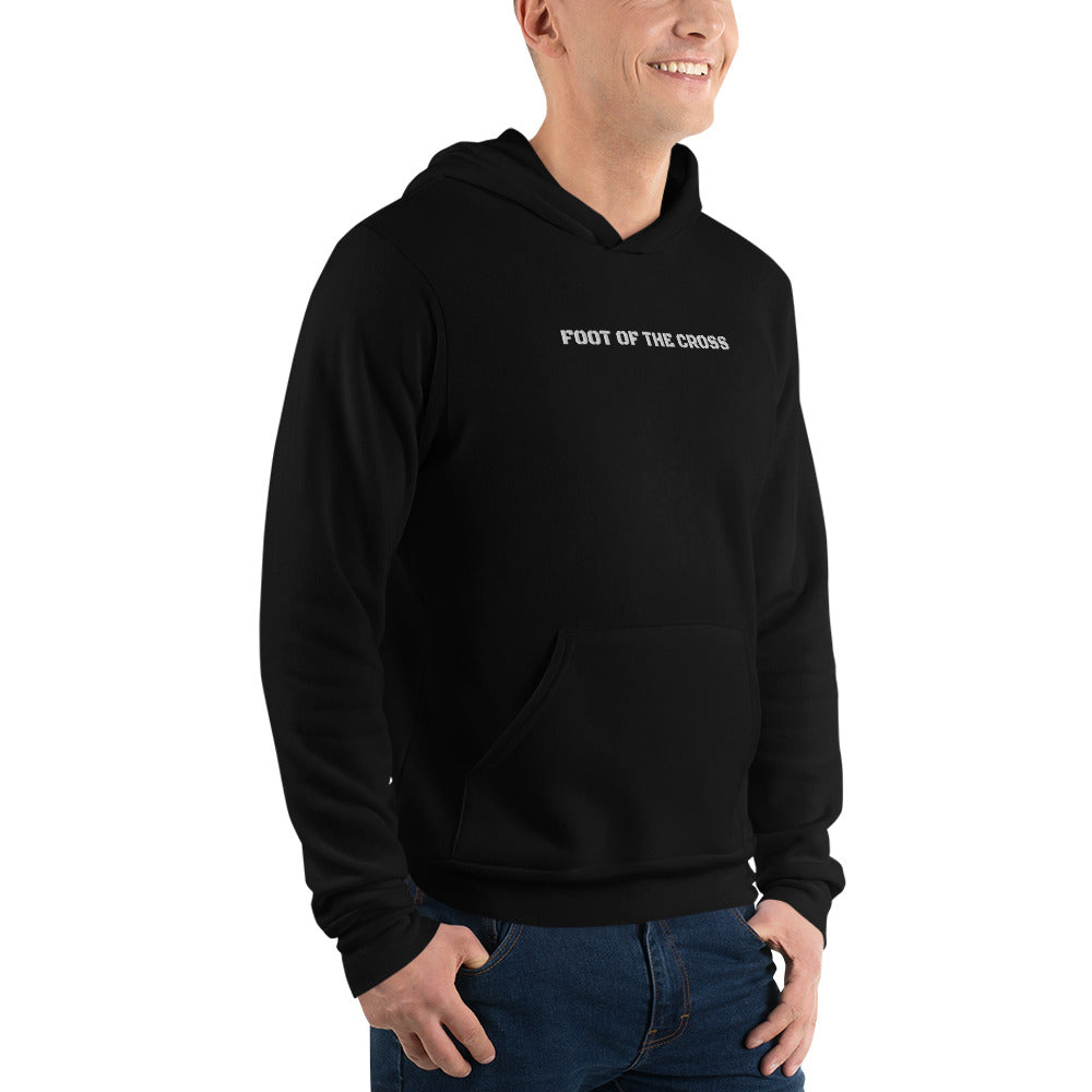 Mens Sweatshirt/Hoodie Embroidered - Foot of the Cross