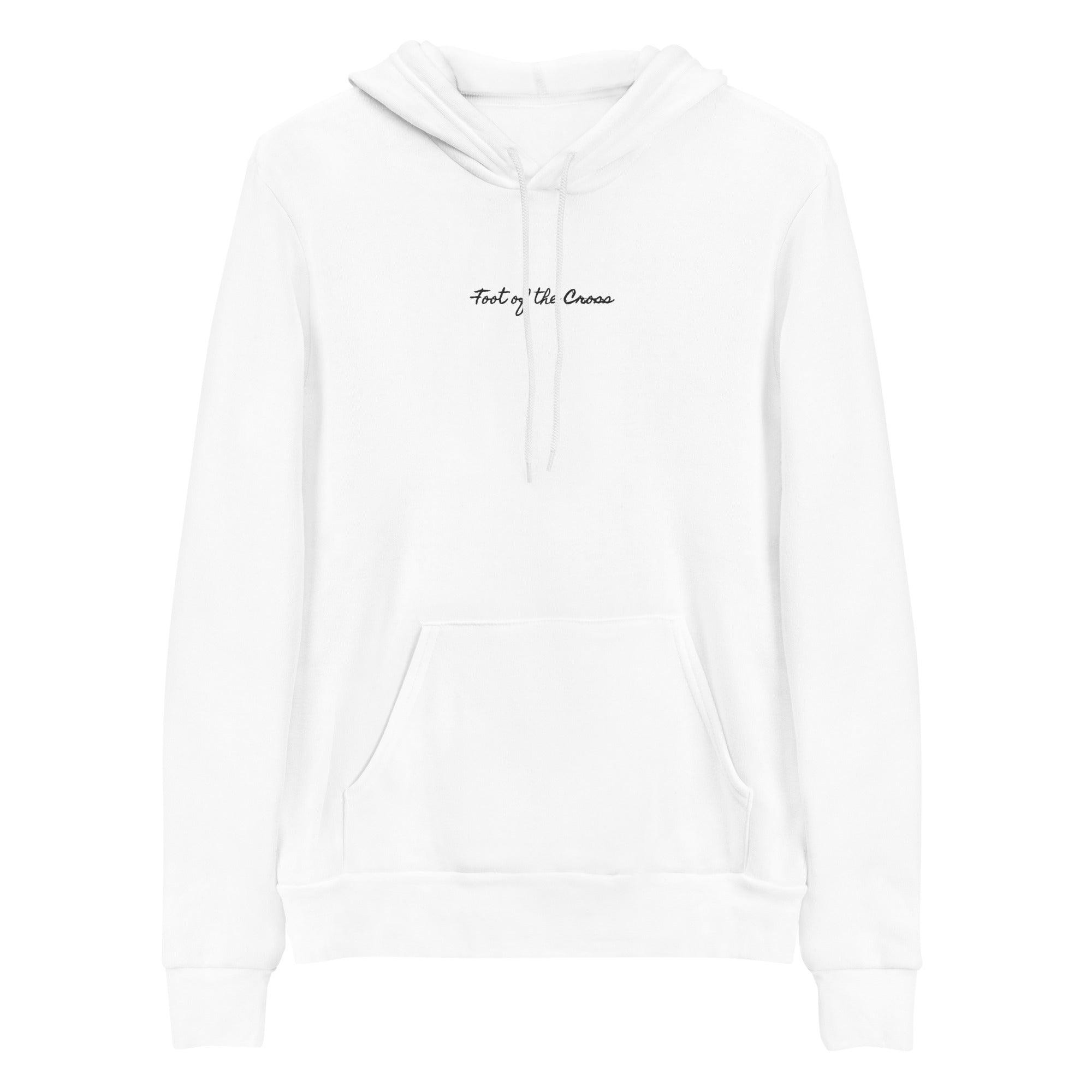 Women's Sweatshirt/Hoodie Embroidered - Foot of the Cross