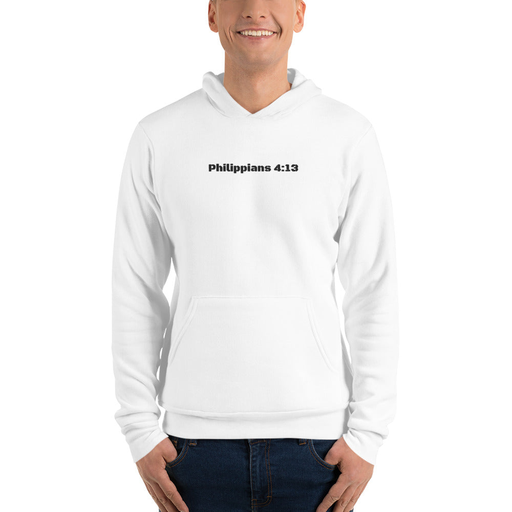 Mens Sweatshirt/Hoodie Embroidered - Philippians 4:13