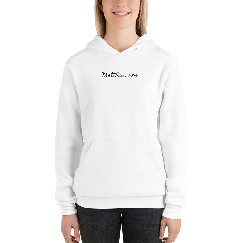 Women's Sweatshirt/Hoodie - Matthew 28:6