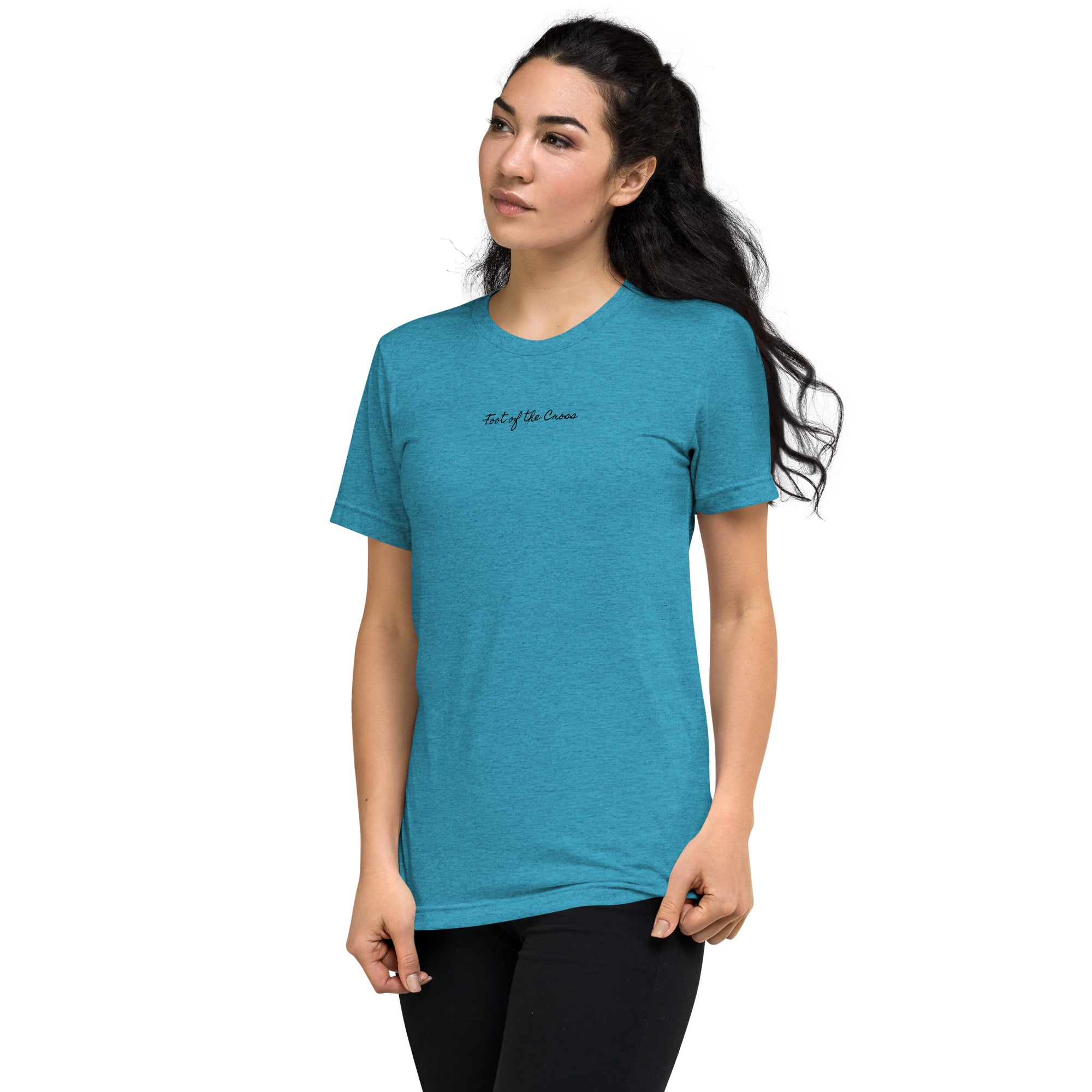 Women's Regular Fit T-Shirt - Foot of the Cross