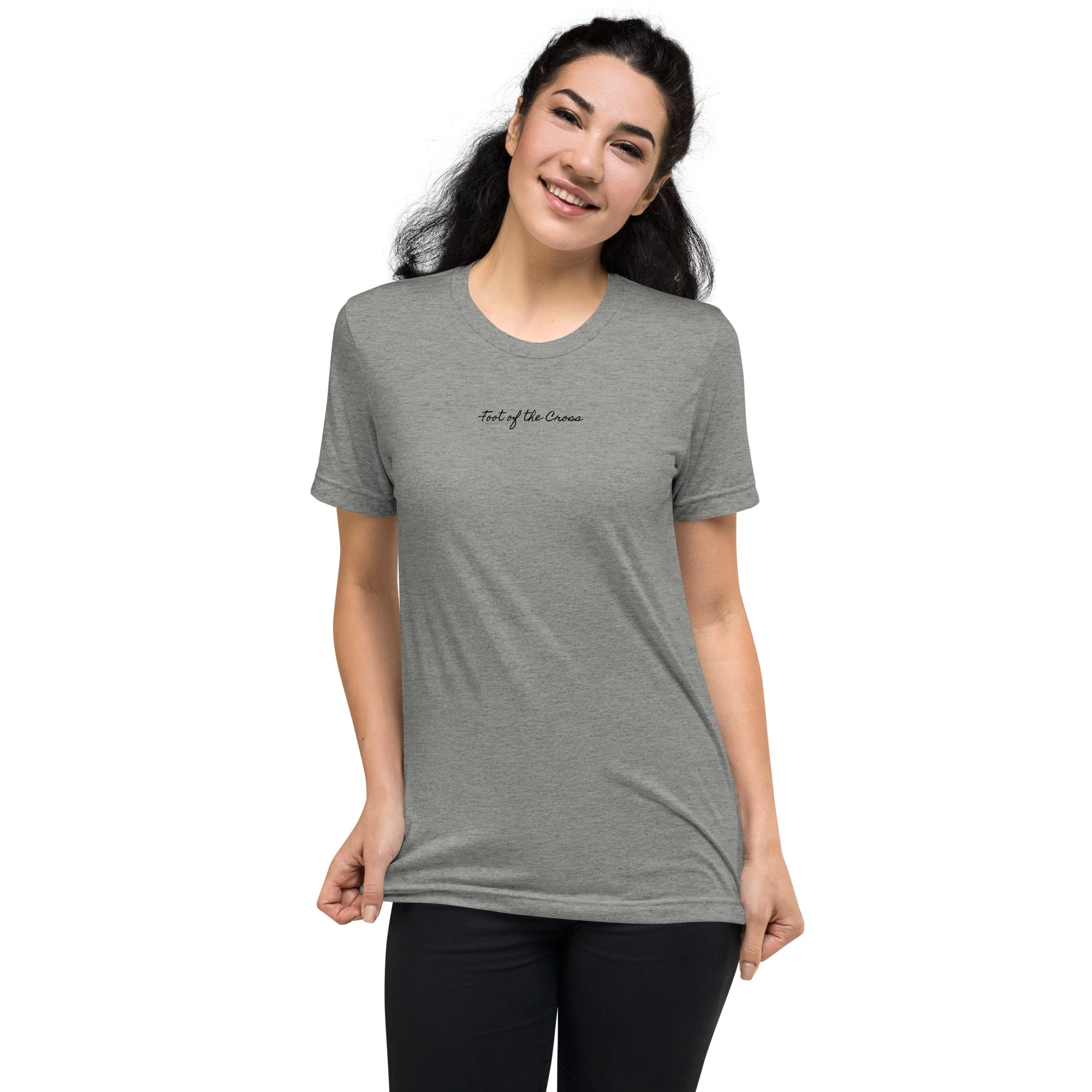 Women's Regular Fit T-Shirt - Foot of the Cross