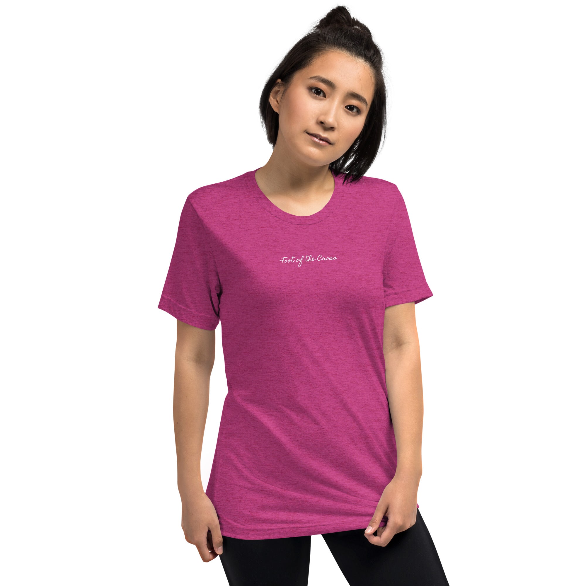 Women's Regular Fit T-Shirt - Foot of the Cross