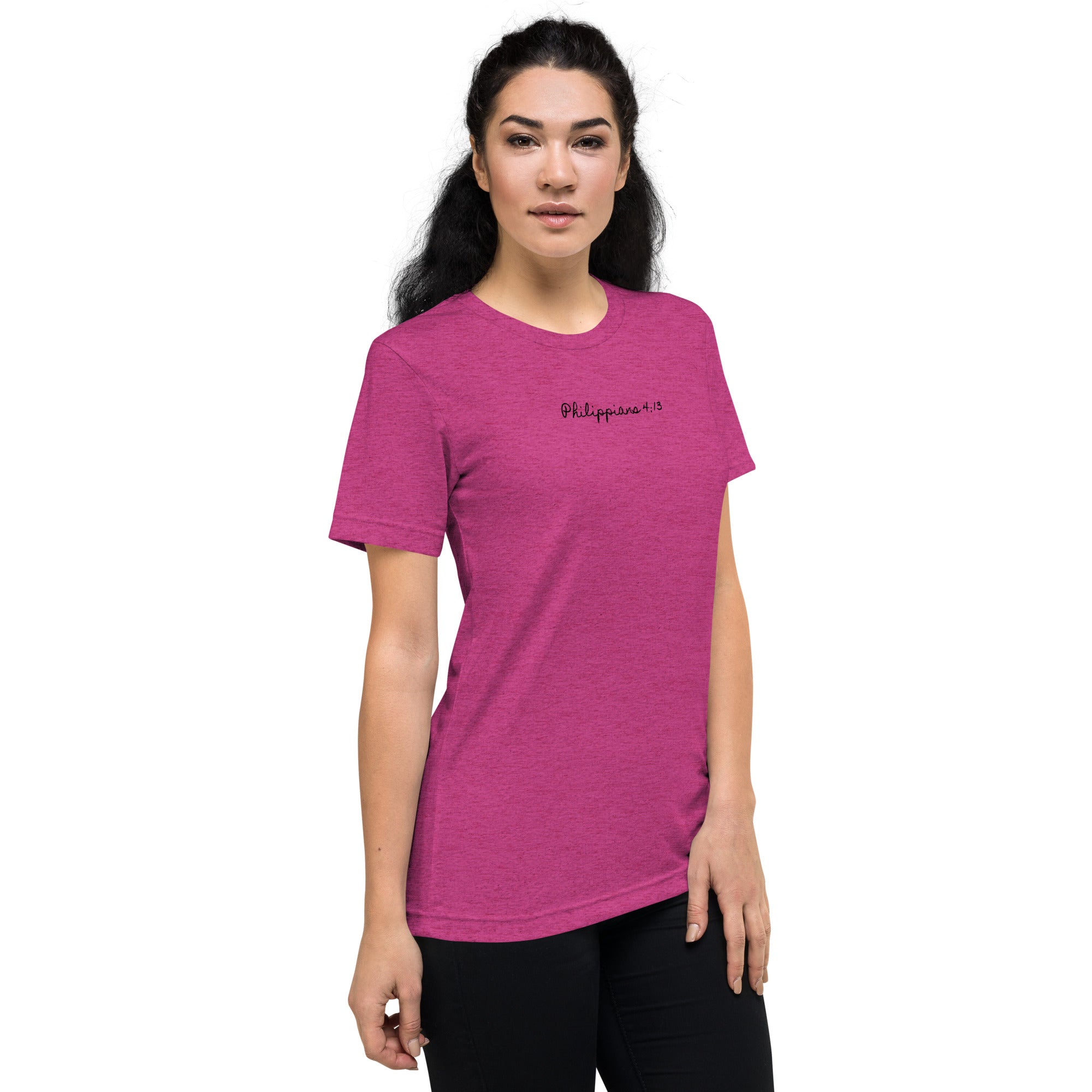 Women's Regular Fit T-Shirt - Philippians 4:13