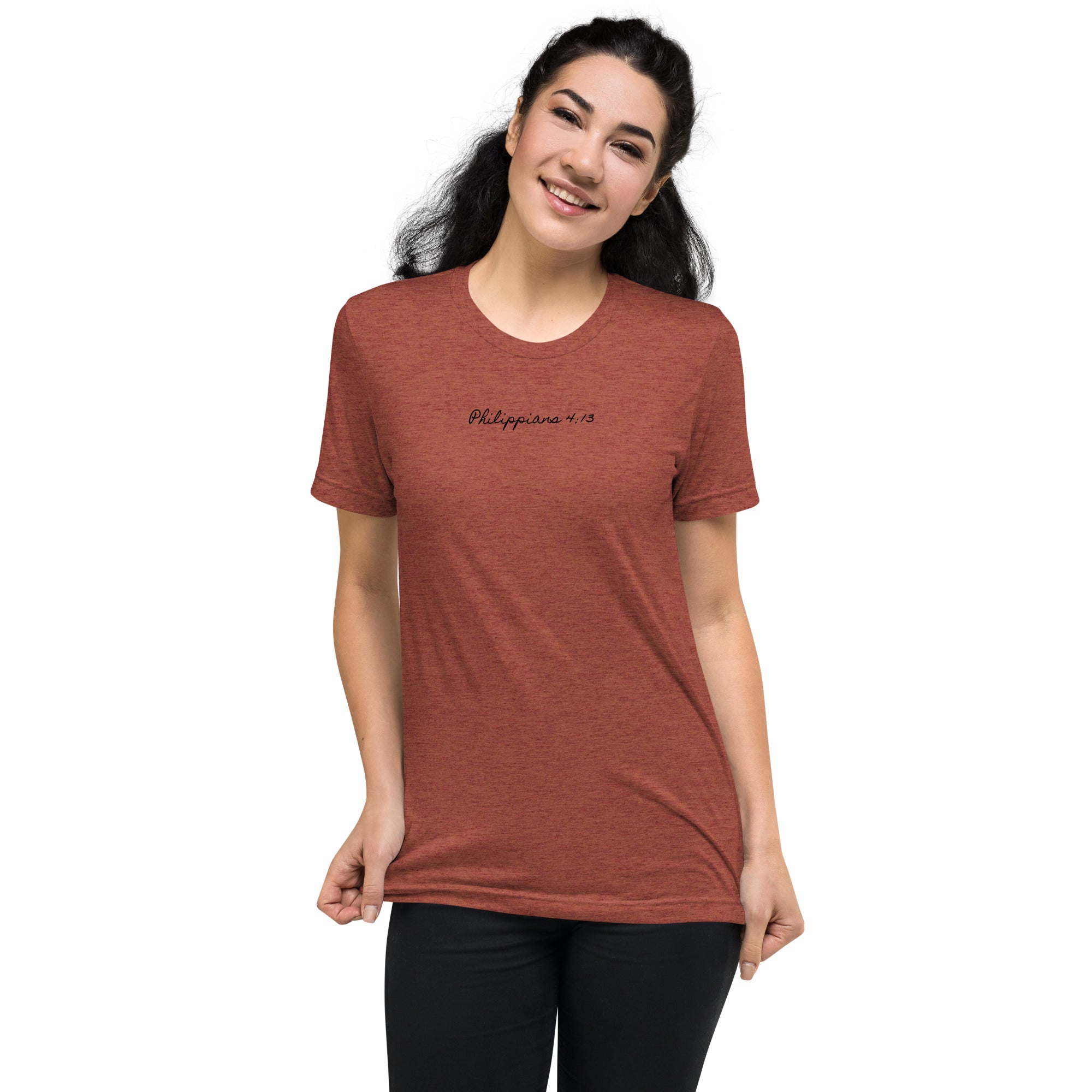 Women's Regular Fit T-Shirt - Philippians 4:13