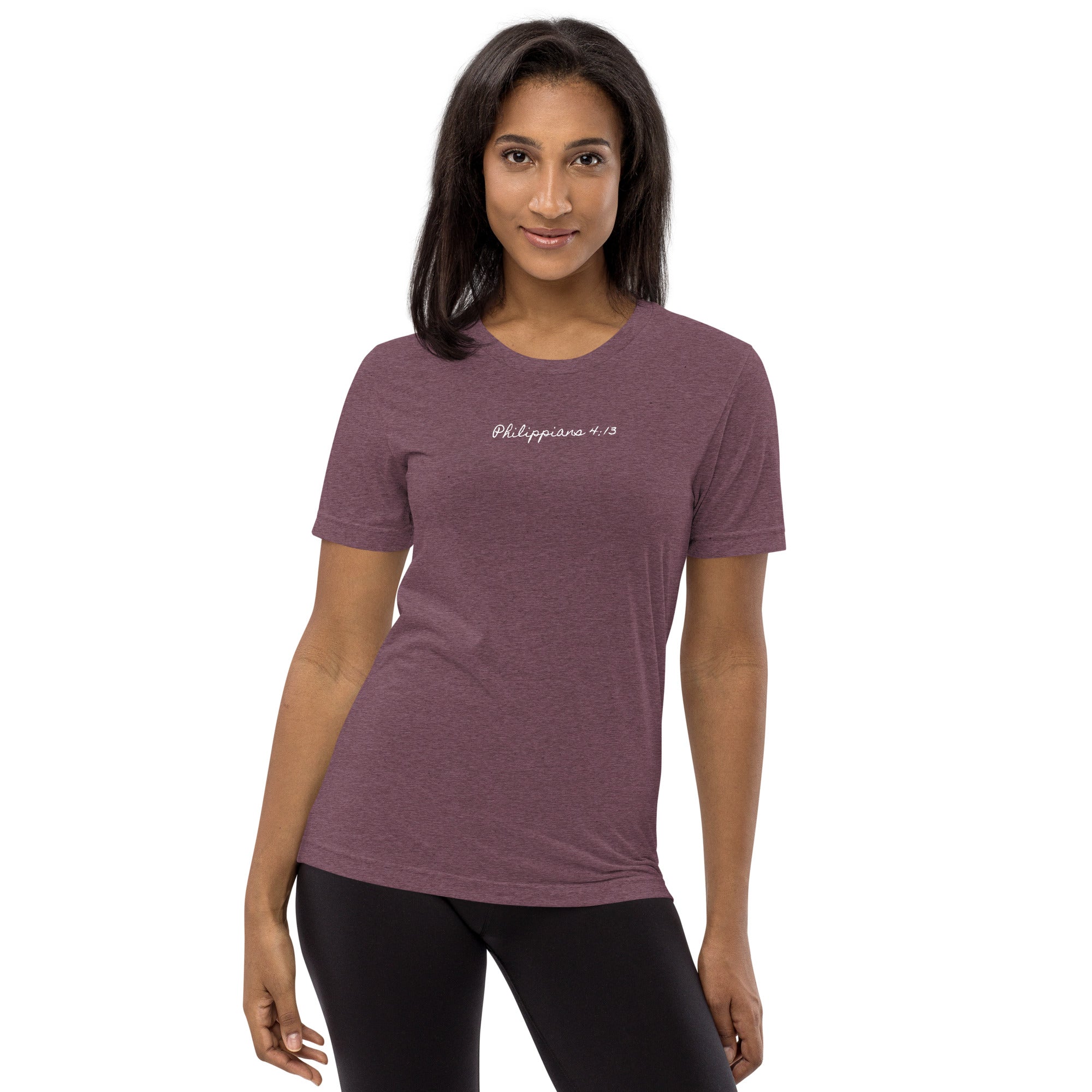 Women's Regular Fit T-Shirt - Philippians 4:13