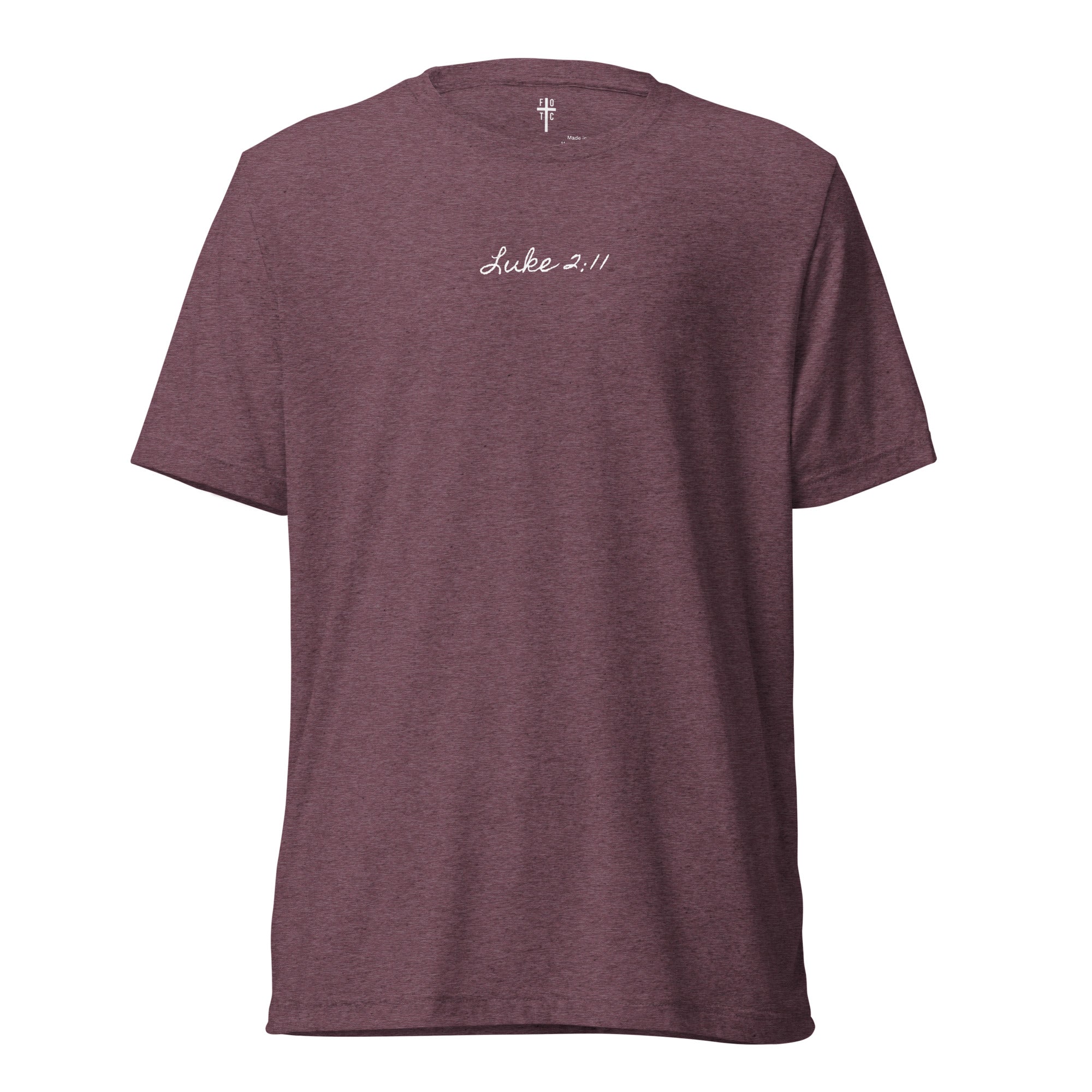 Women's Regular Fit T-Shirt - Luke 2:11