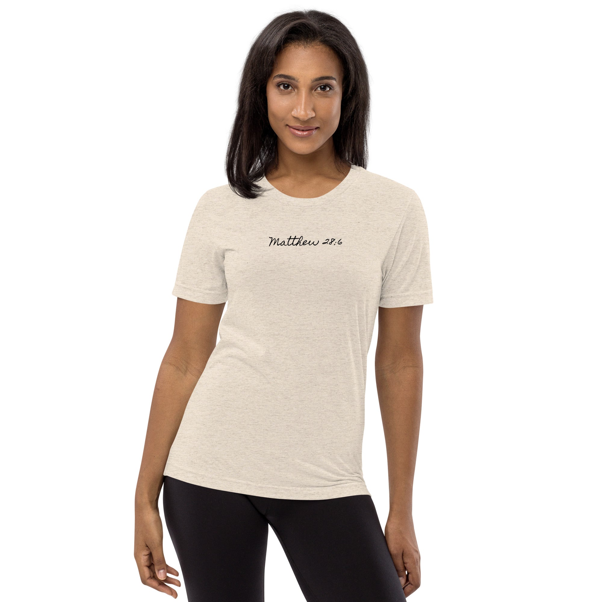 Women’s Regular Fit T-Shirt - Matthew 28:6