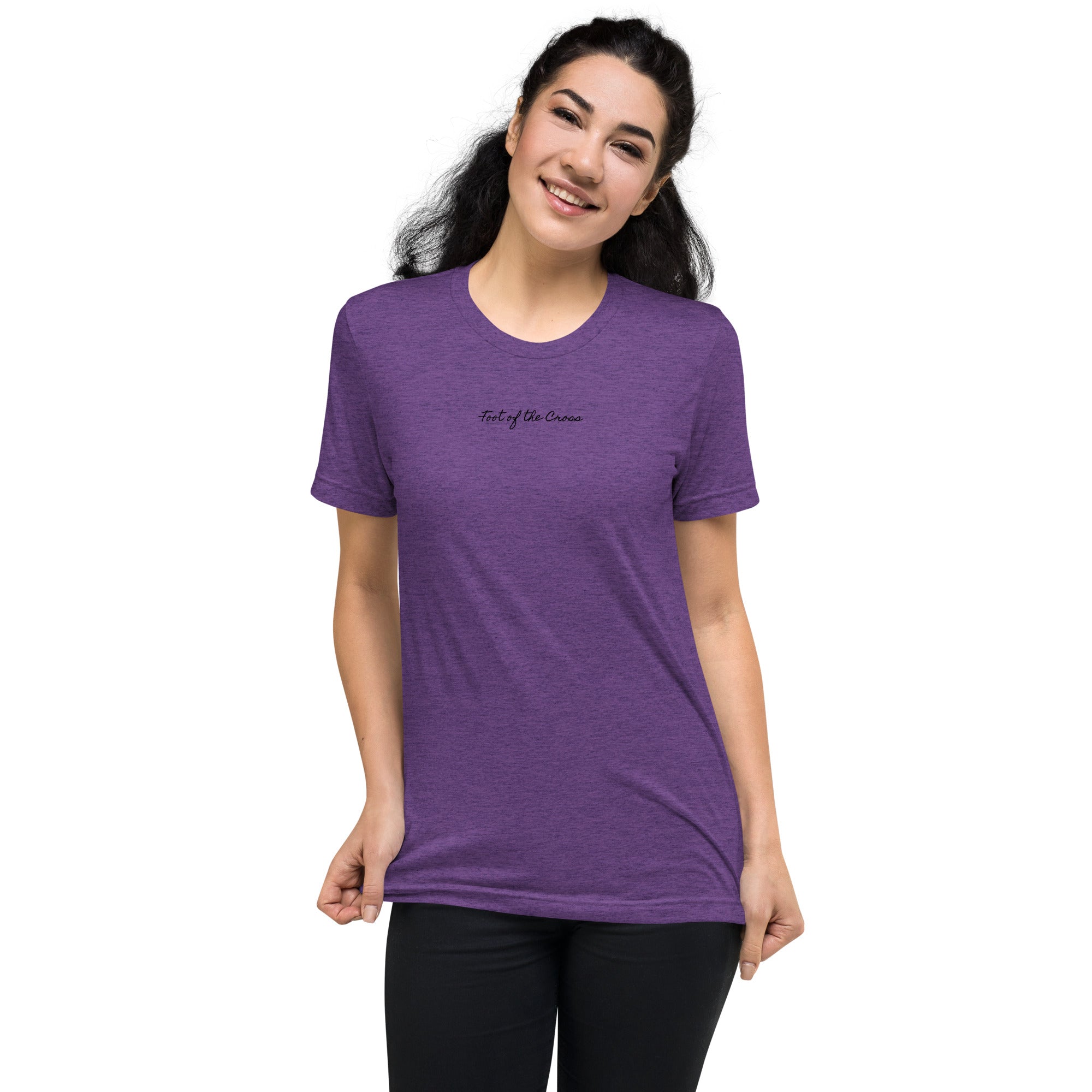 Women's Regular Fit T-Shirt - Foot of the Cross