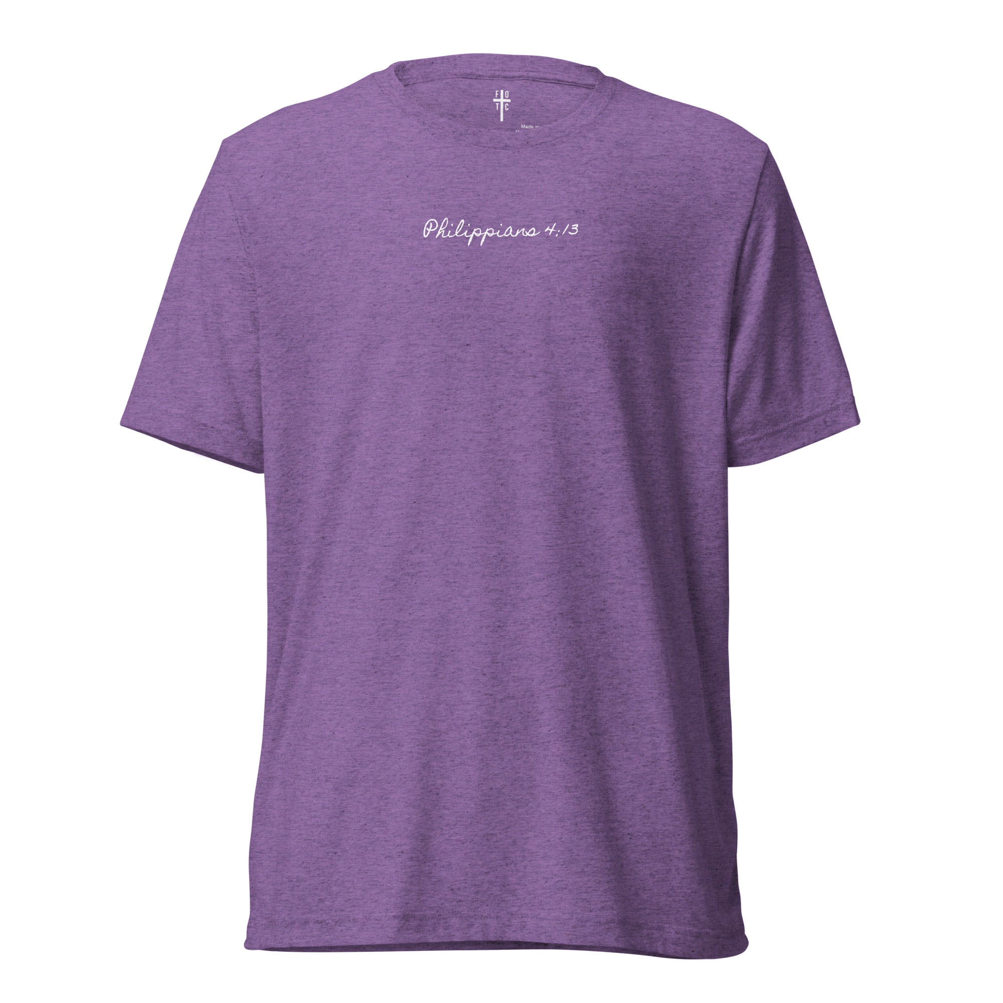 Women's Regular Fit T-Shirt - Philippians 4:13