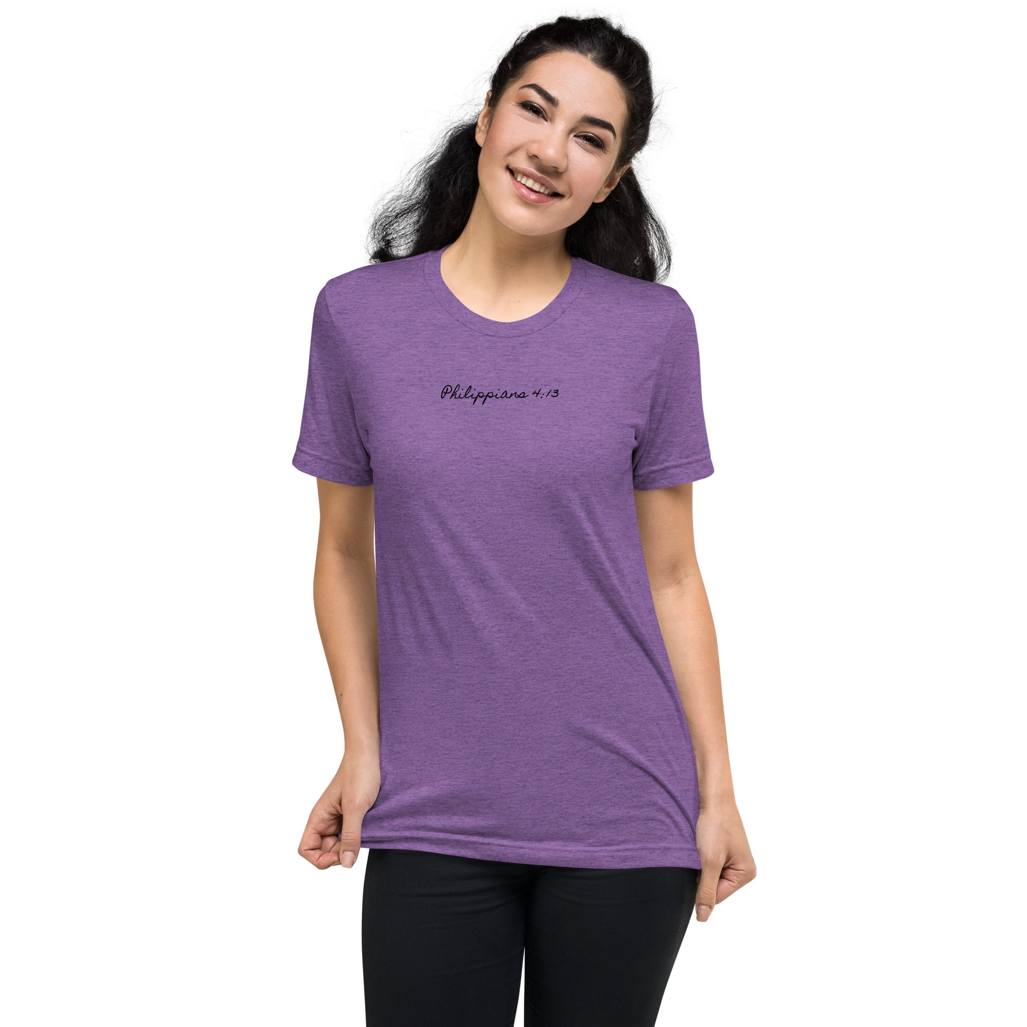 Women's Regular Fit T-Shirt - Philippians 4:13