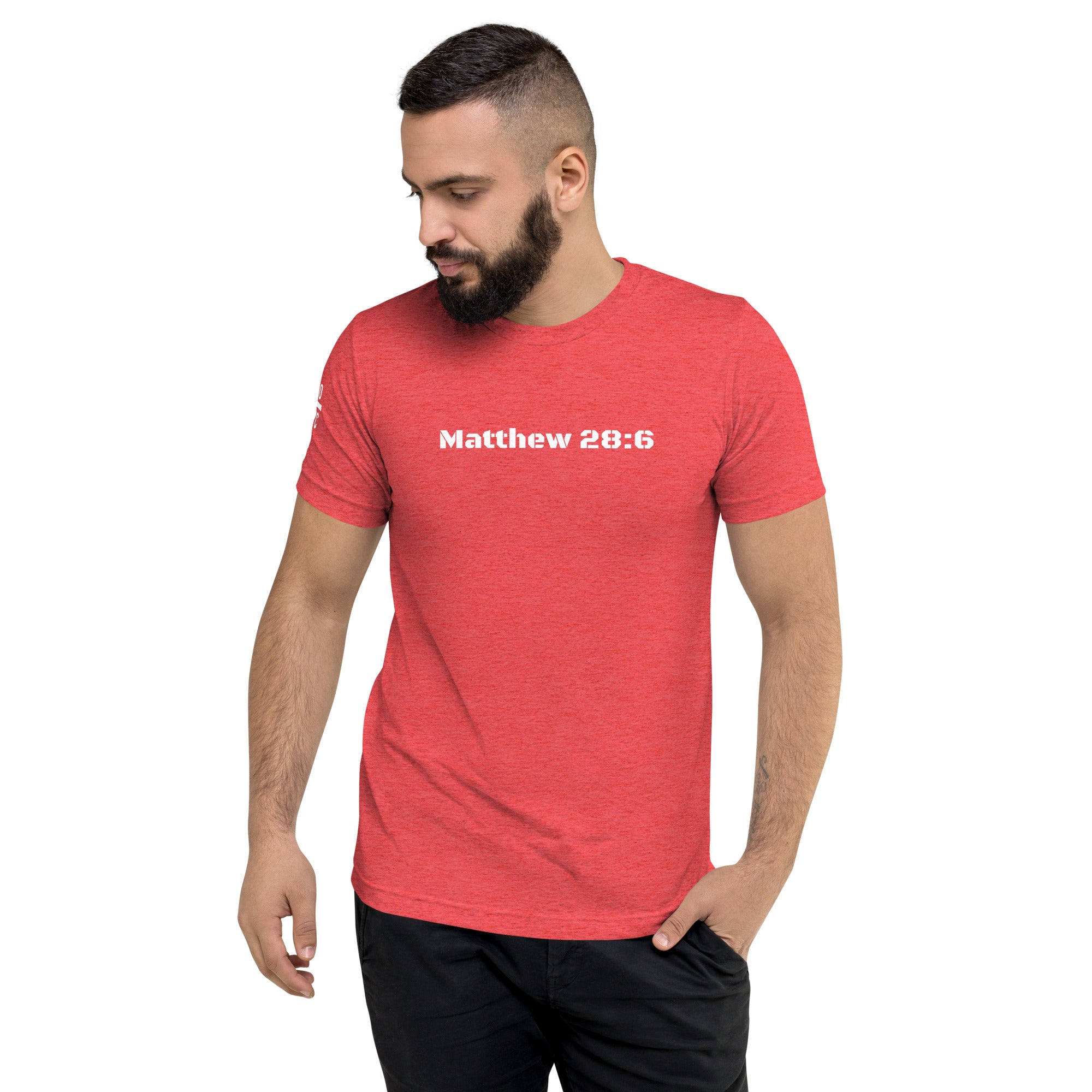 Men's T-Shirt - Matthew 28:6