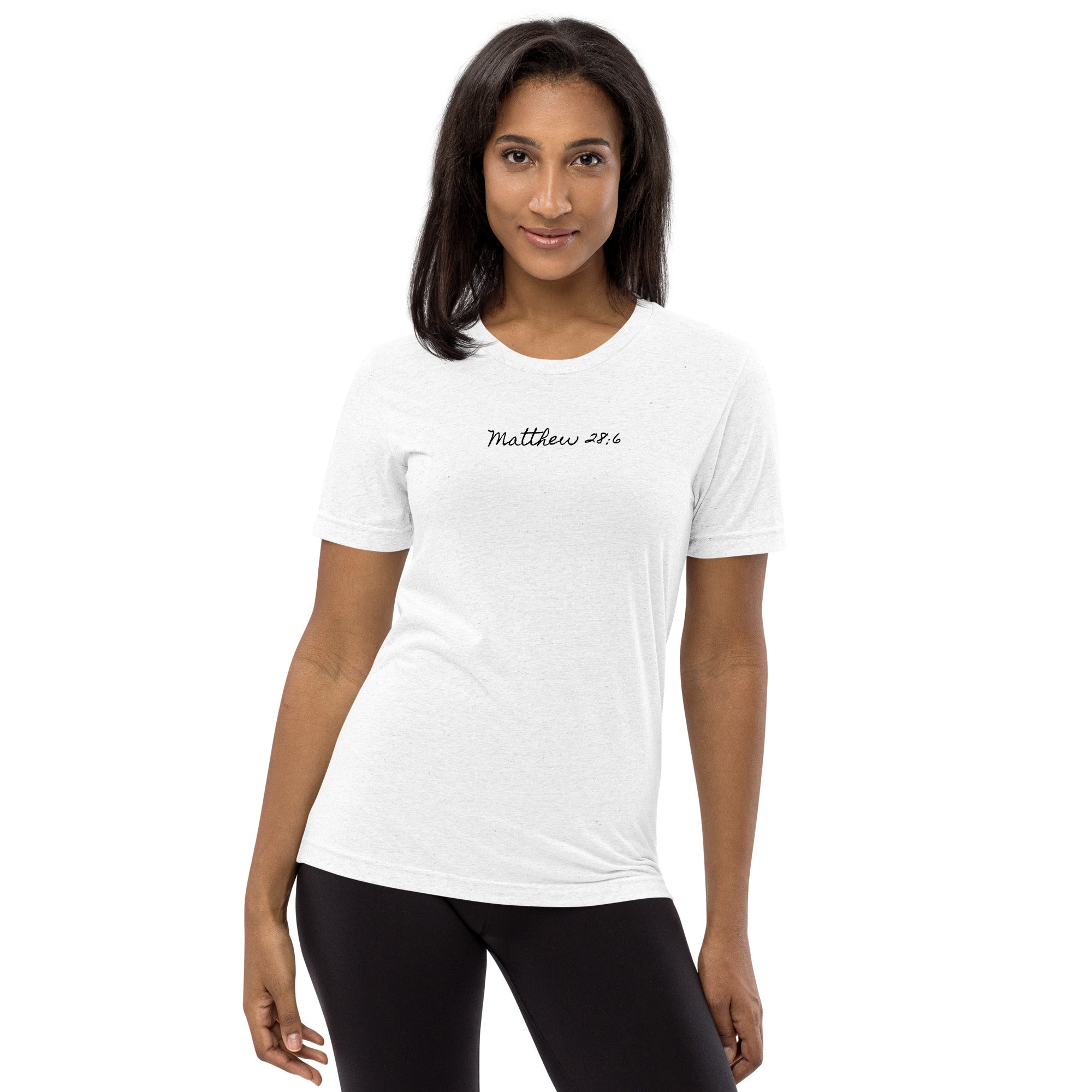 Women’s Regular Fit T-Shirt - Matthew 28:6