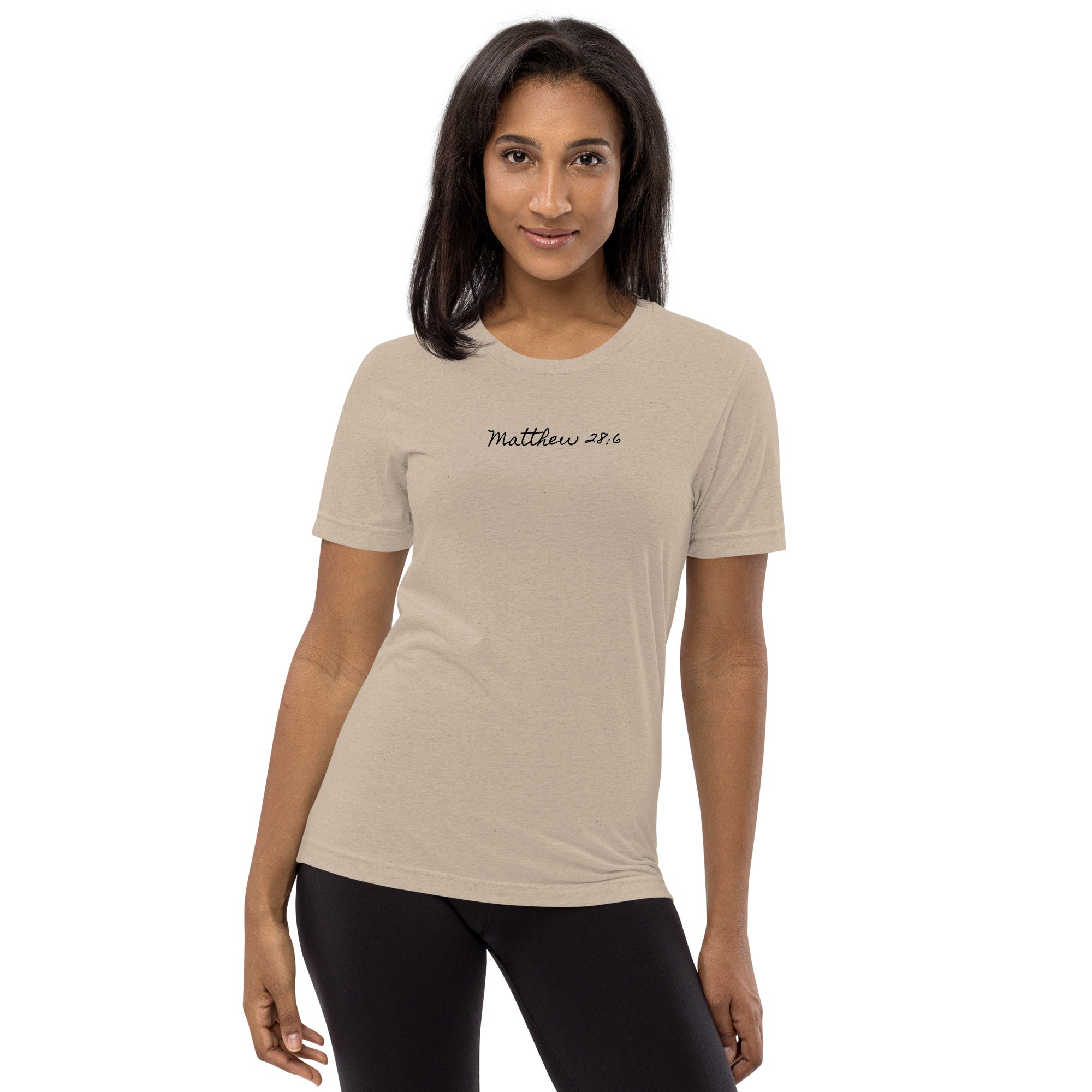 Women’s Regular Fit T-Shirt - Matthew 28:6