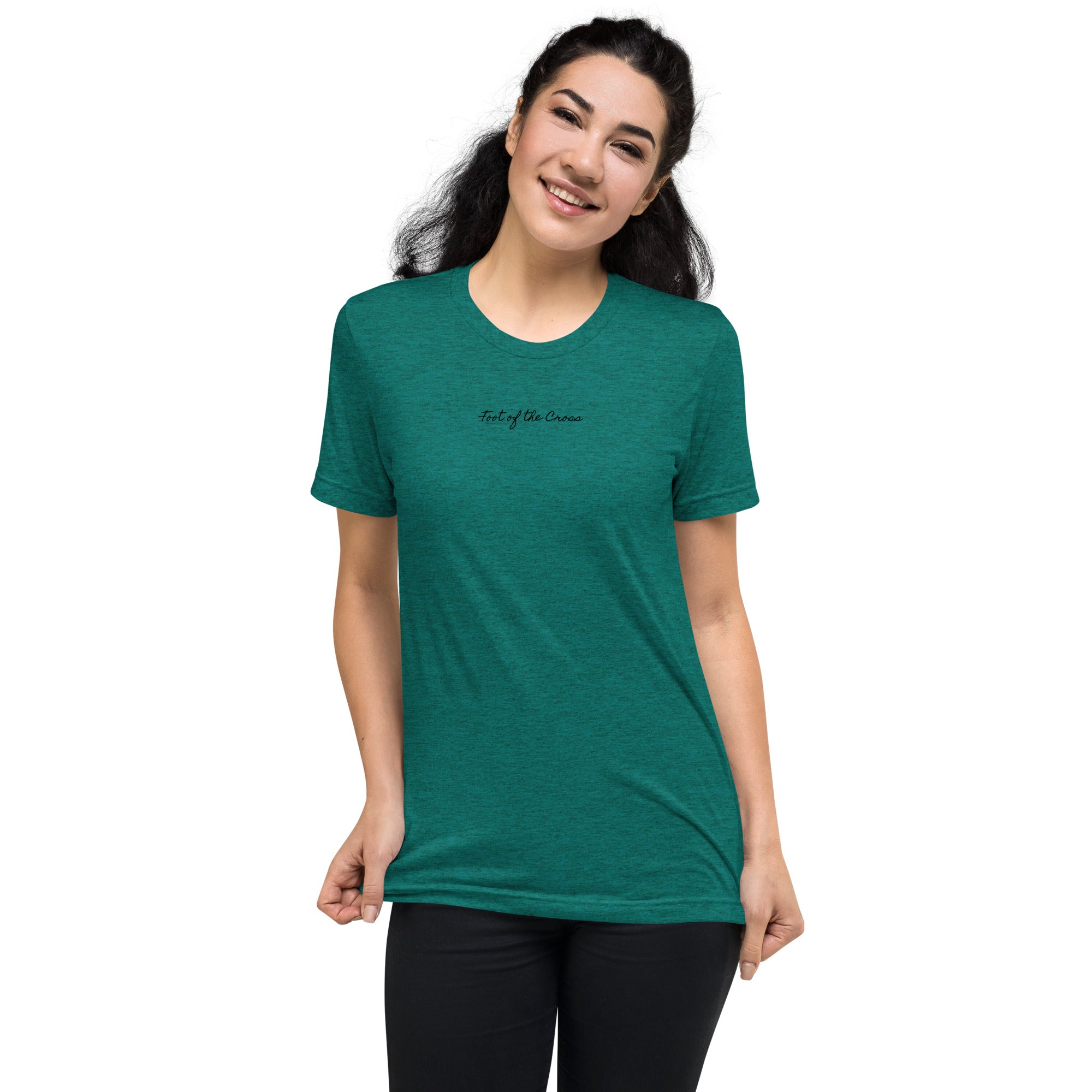 Women's Regular Fit T-Shirt - Foot of the Cross