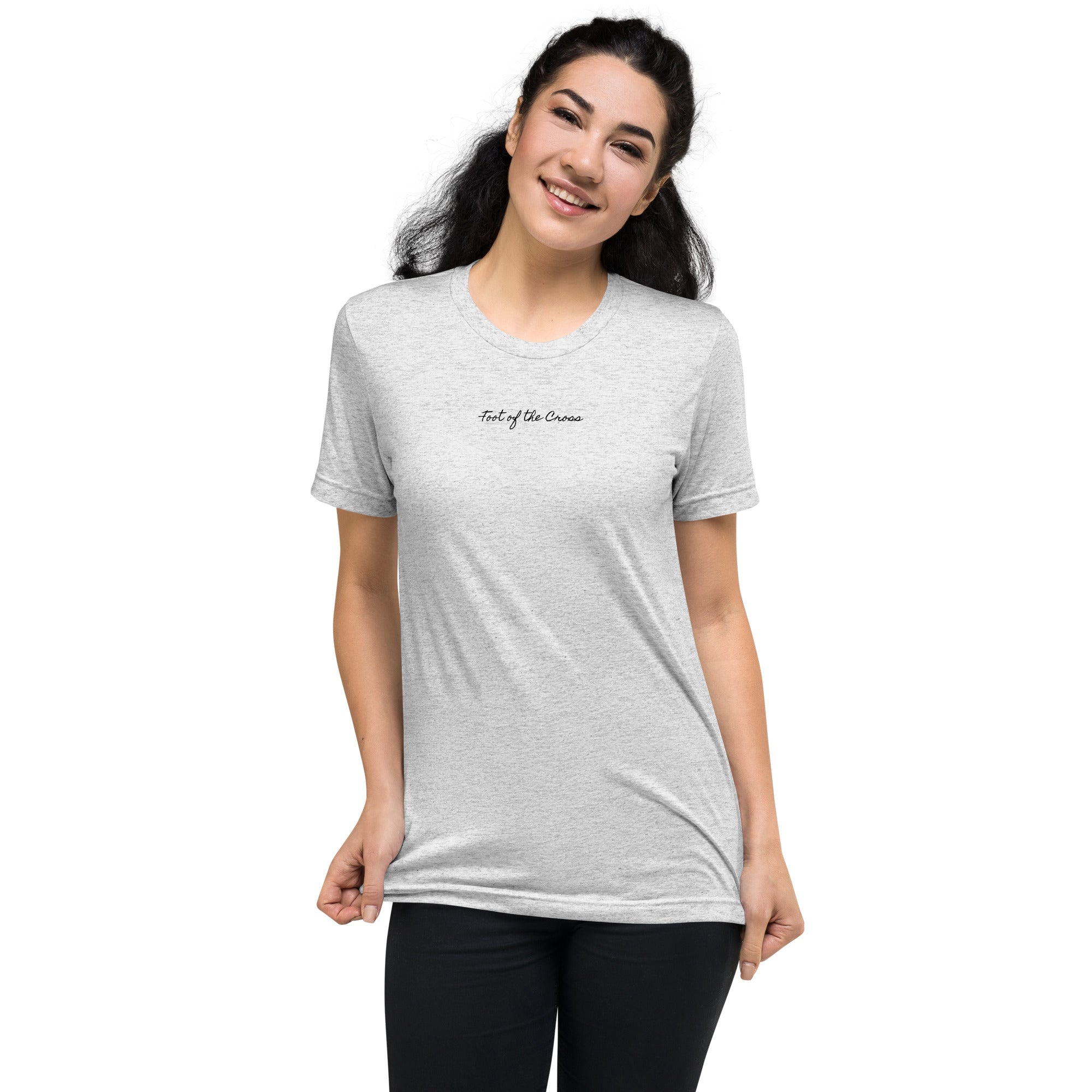 Women's Regular Fit T-Shirt - Foot of the Cross