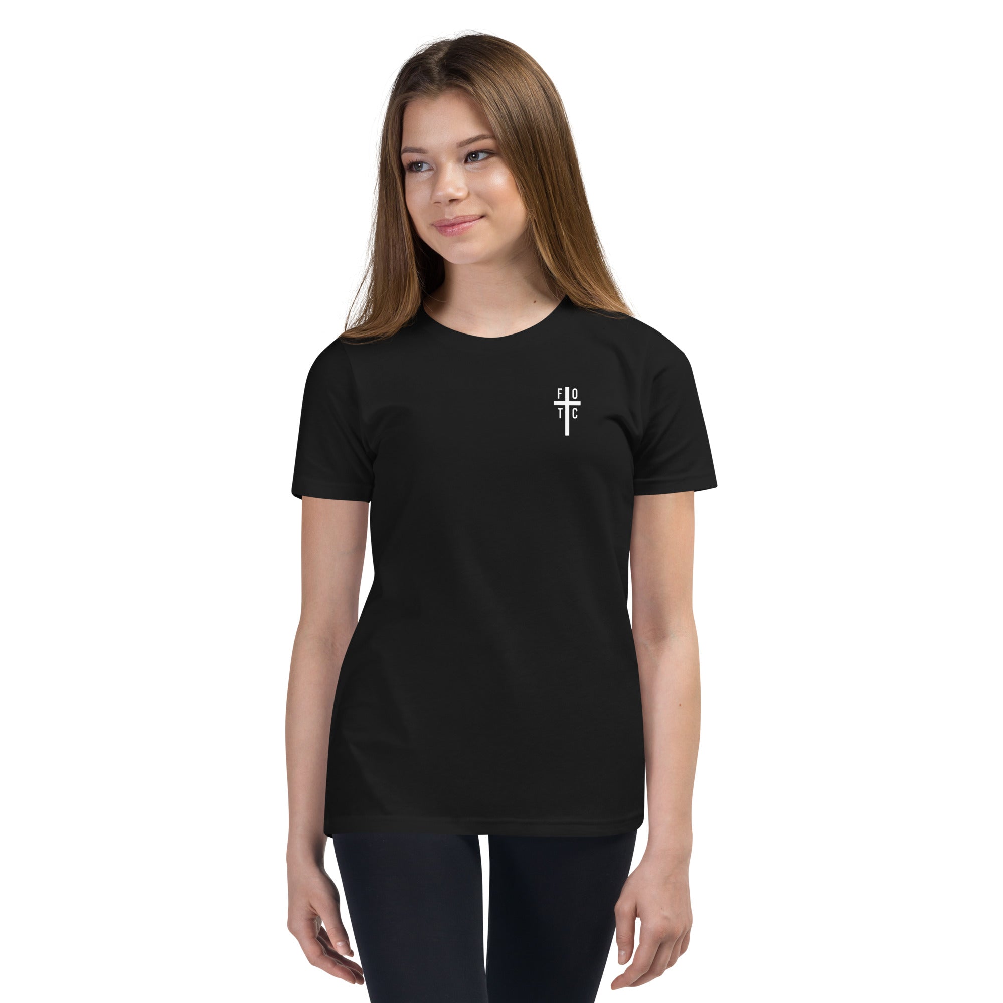 Girl's Youth Short Sleeve T-Shirt - FOTC Logo