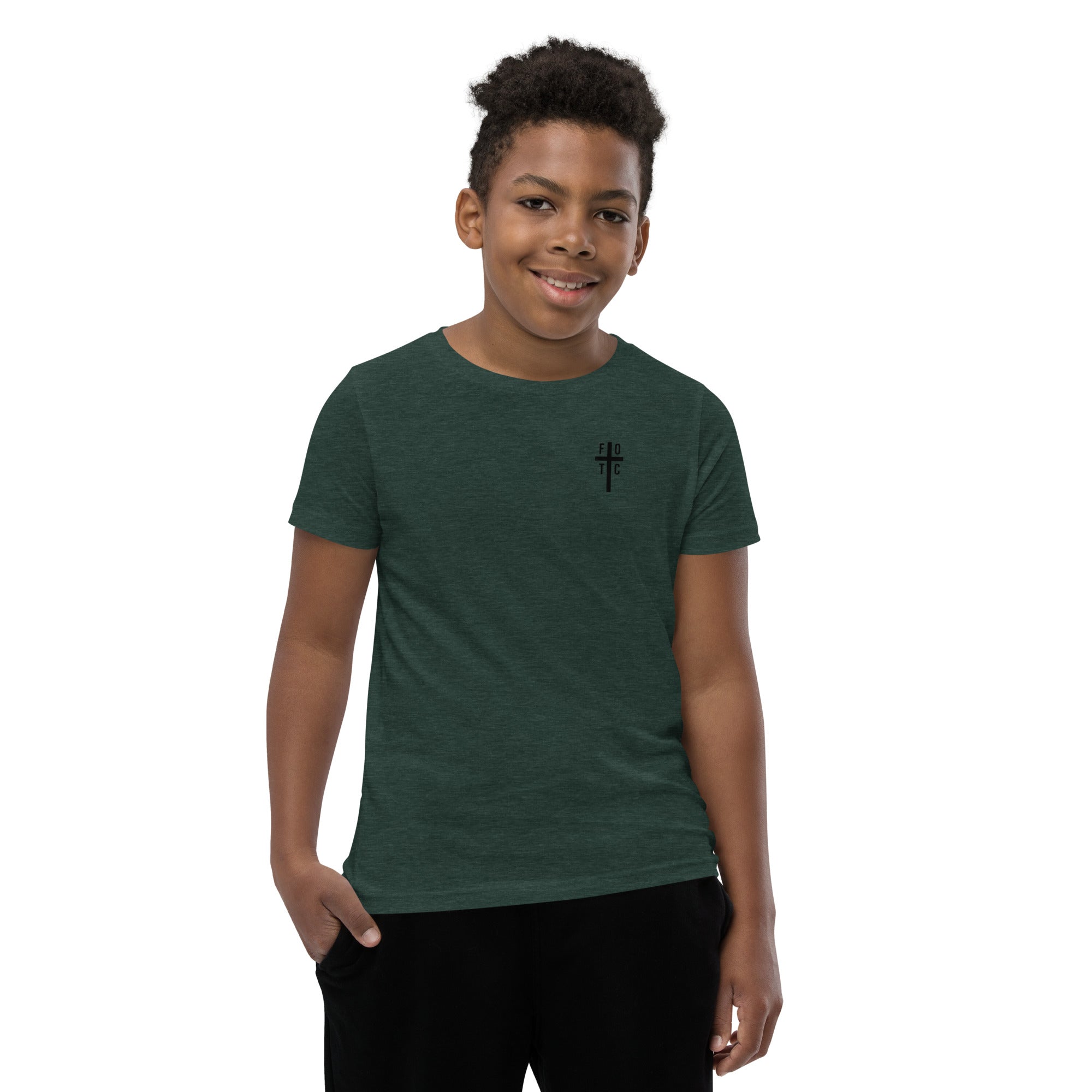 Boy's Youth Short Sleeve T-Shirt - FOTC Logo