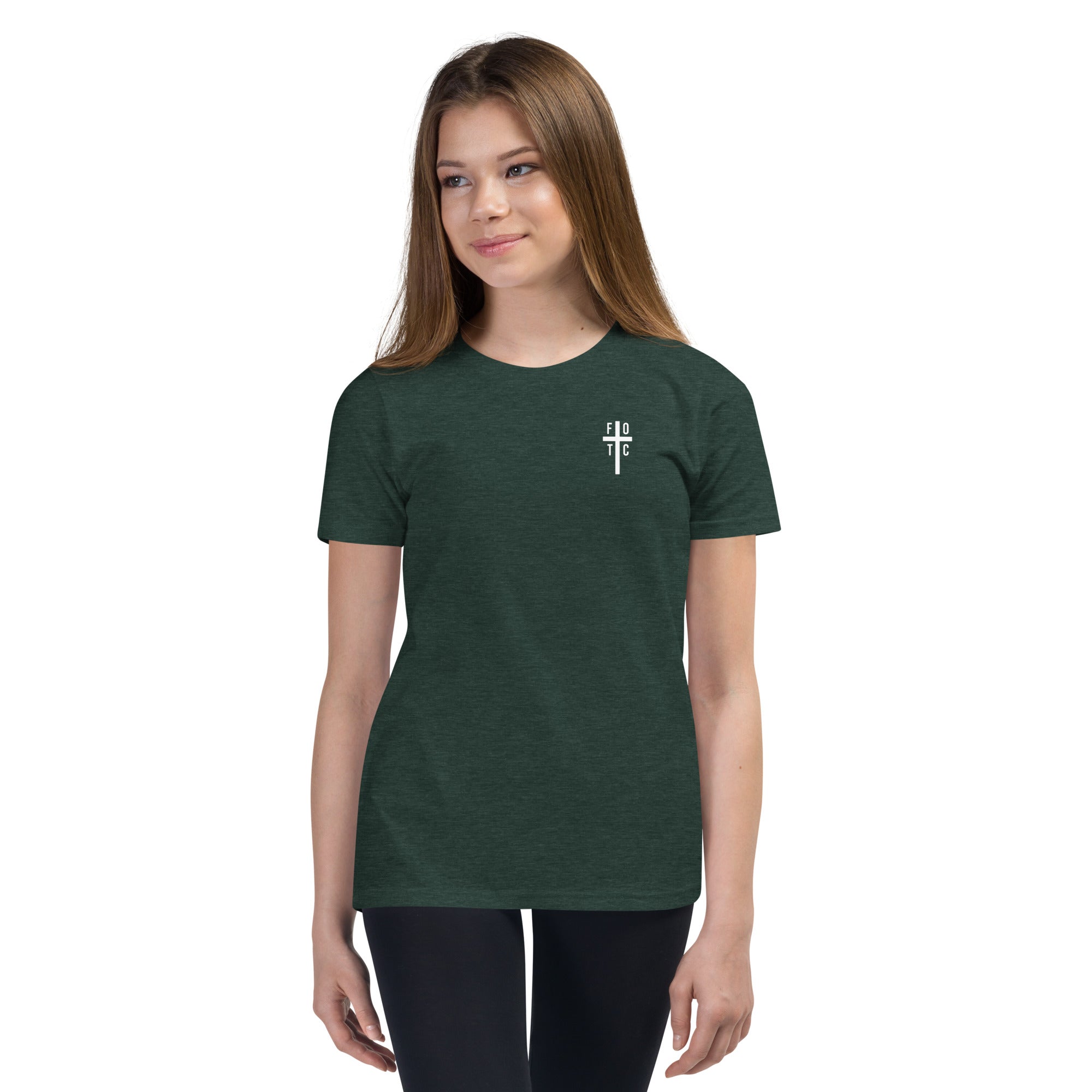 Girl's Youth Short Sleeve T-Shirt - FOTC Logo