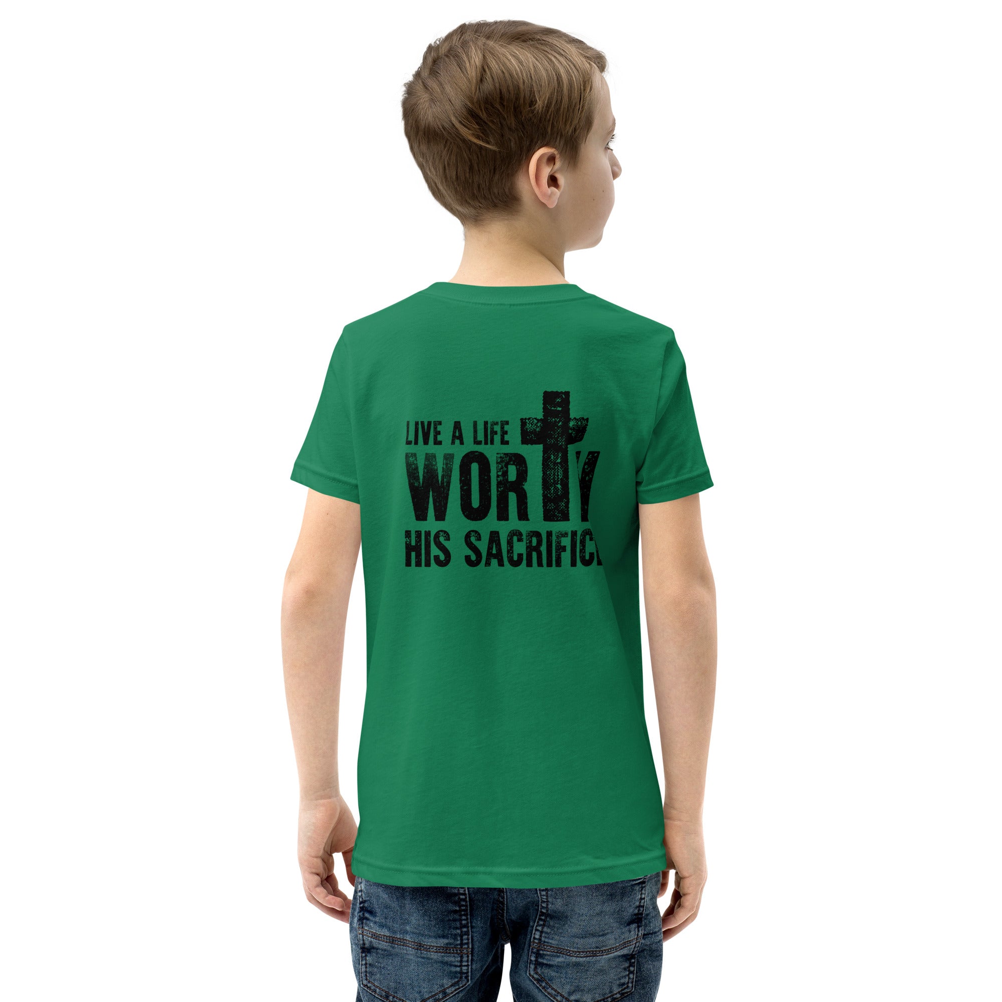 Boy's Youth Short Sleeve T-Shirt - Sacrifice