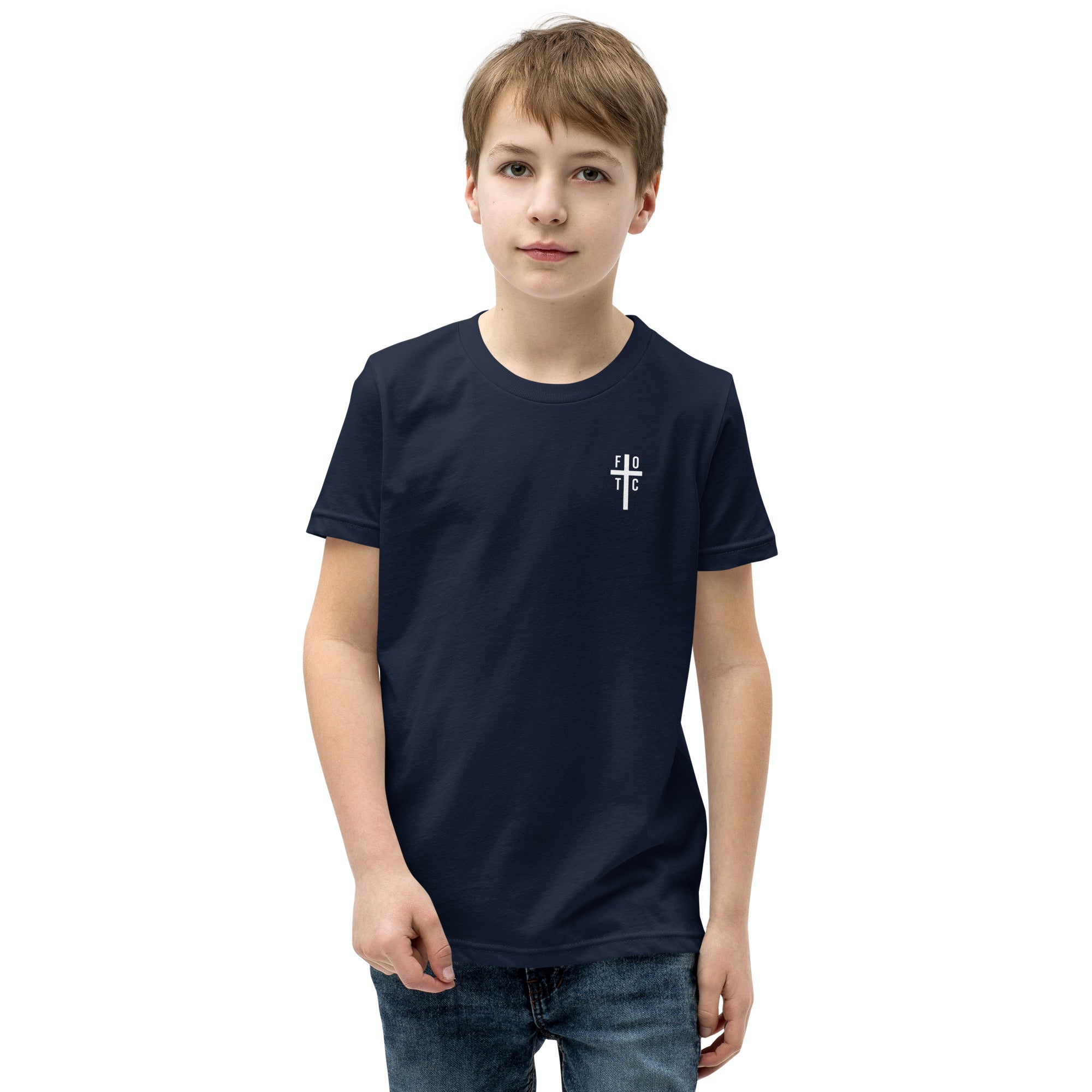 Boy's Youth Short Sleeve T-Shirt - FOTC Logo