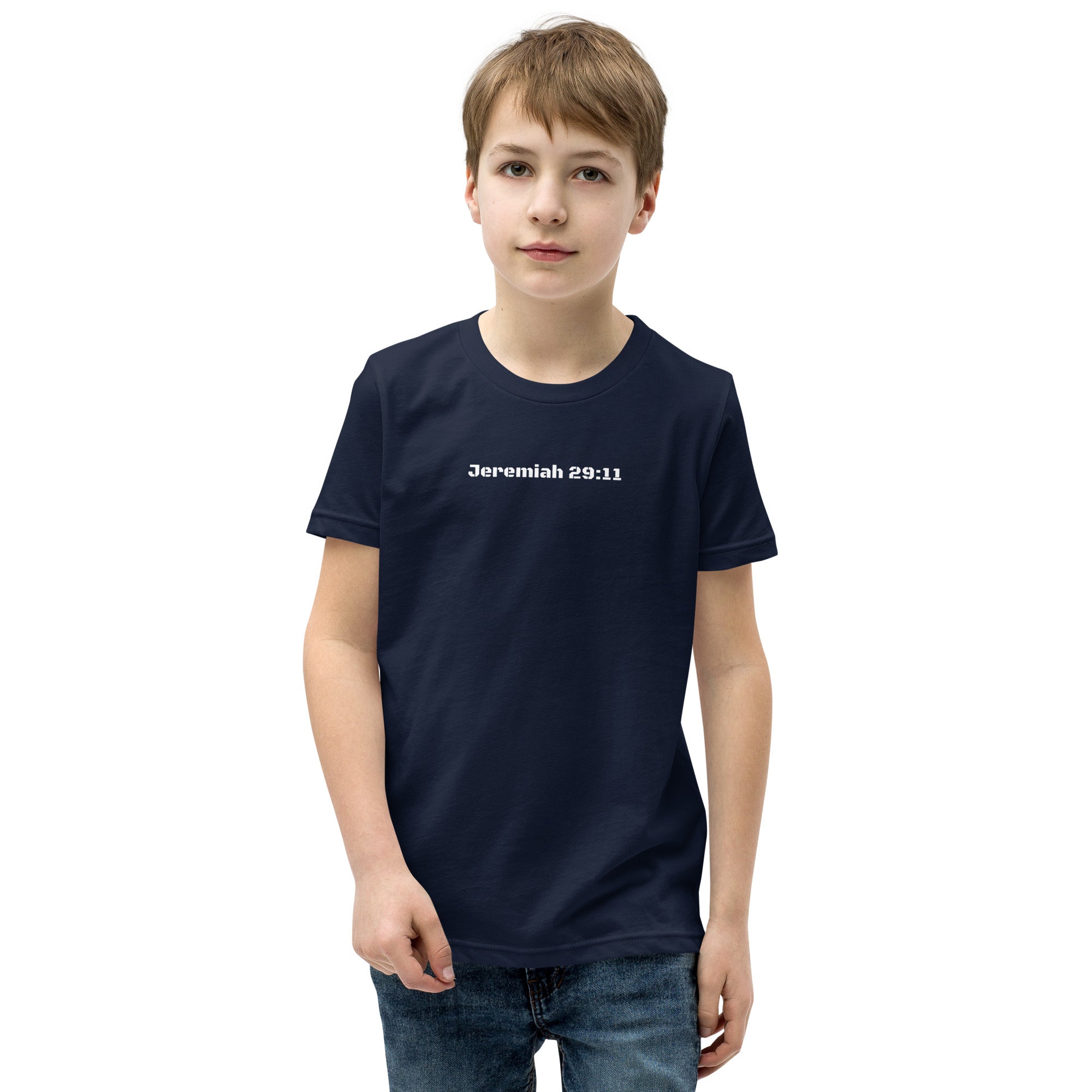 Boy's Youth Short Sleeve T-Shirt - Jeremiah 29:11