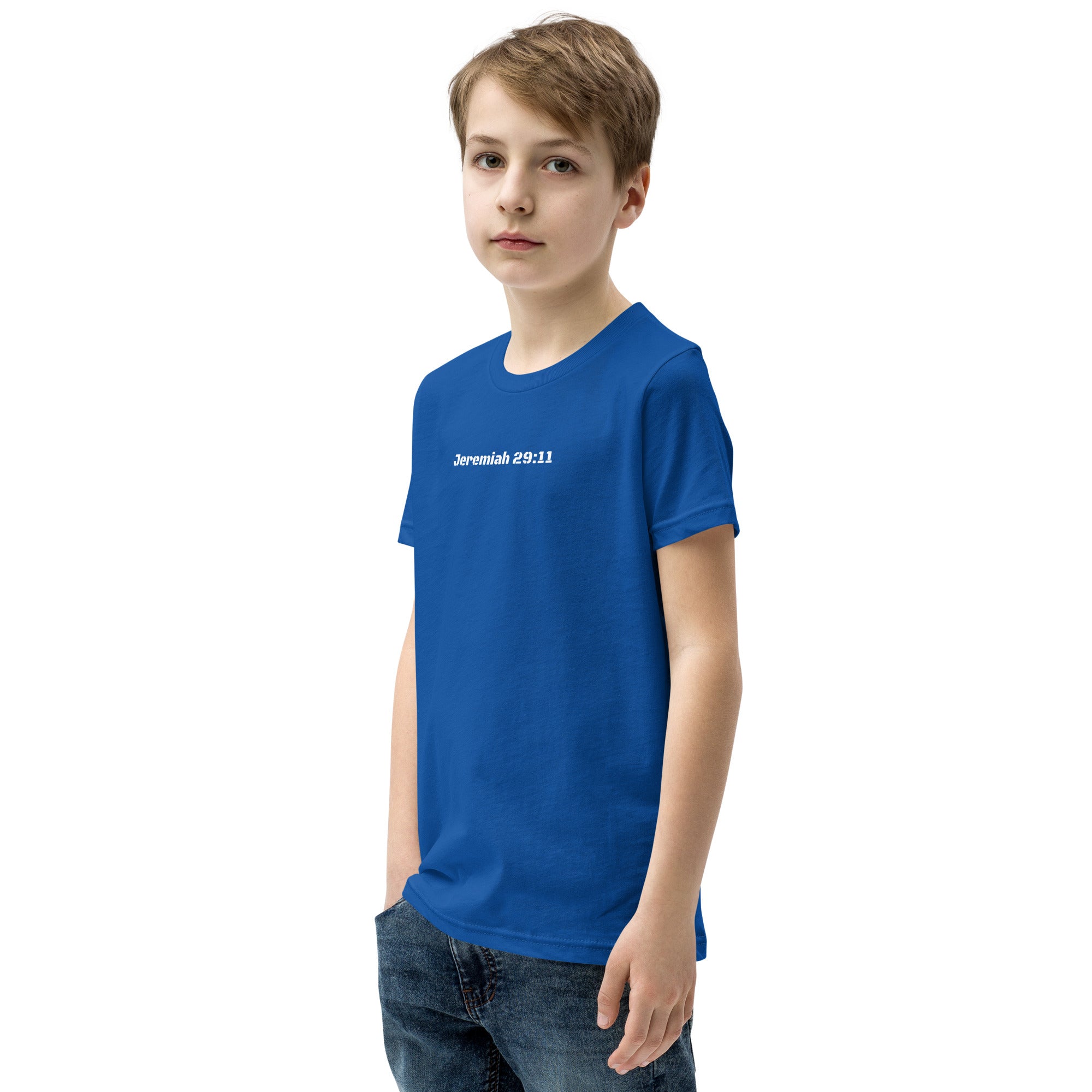 Boy's Youth Short Sleeve T-Shirt - Jeremiah 29:11