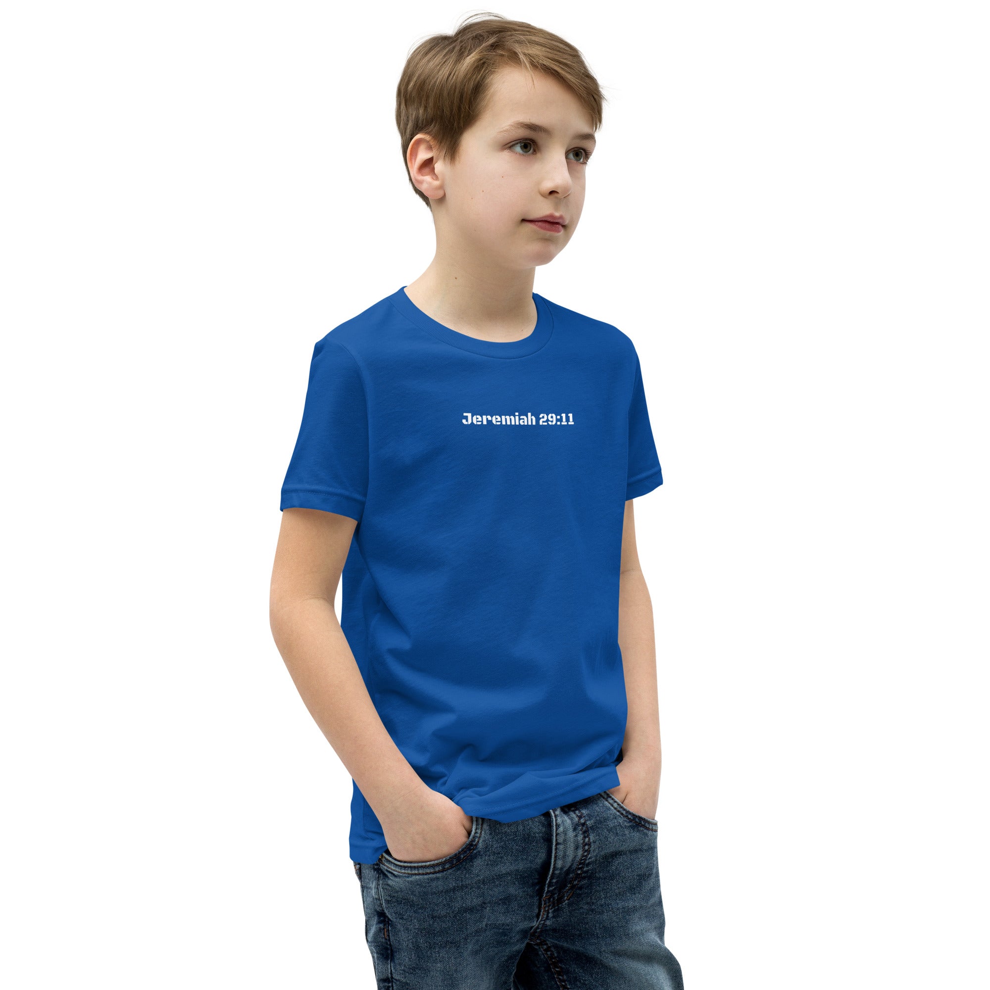 Boy's Youth Short Sleeve T-Shirt - Jeremiah 29:11